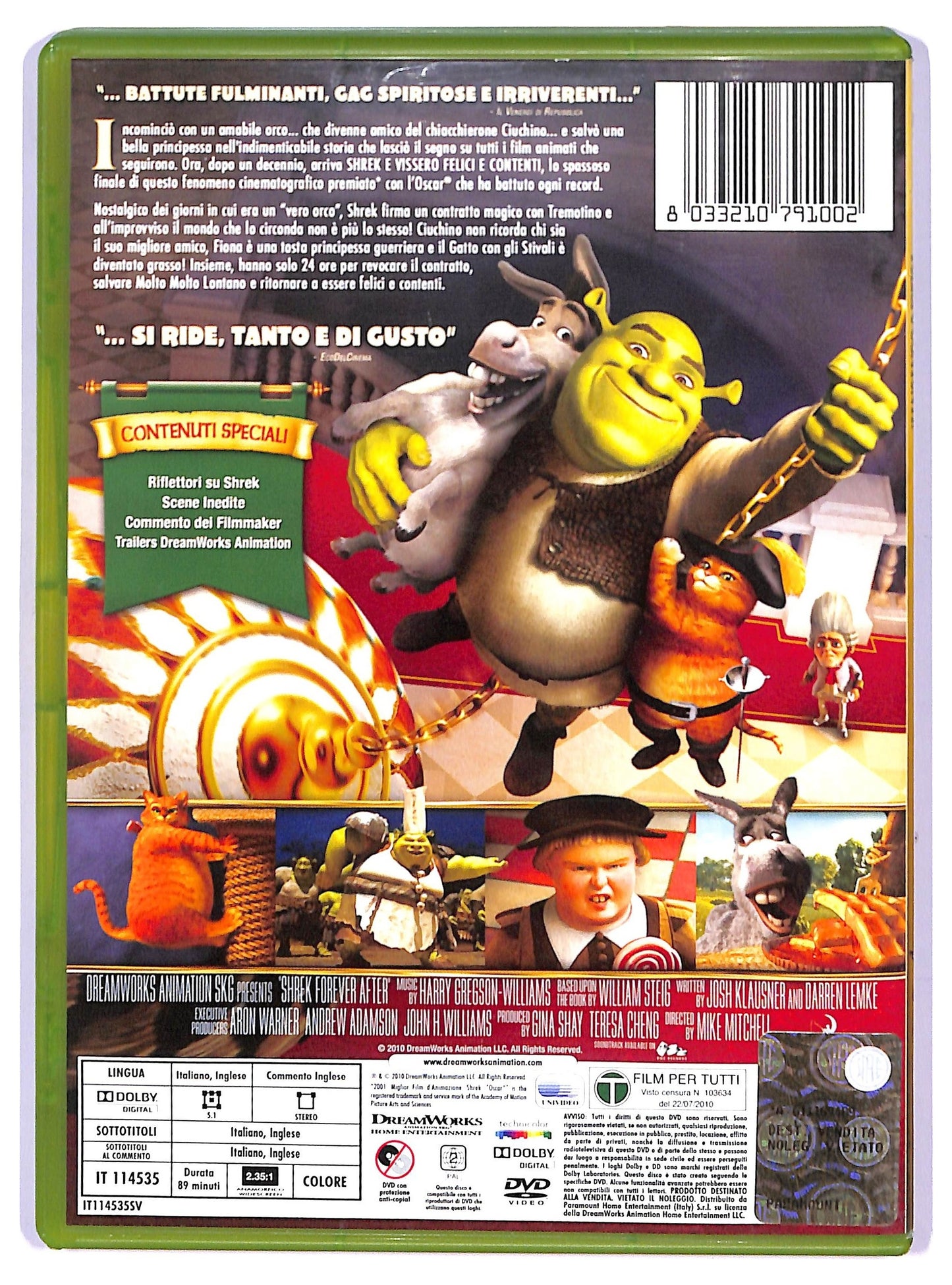 EBOND Shrek e vissero felici e contenti - L'ultimo capitolo DVD DB701316