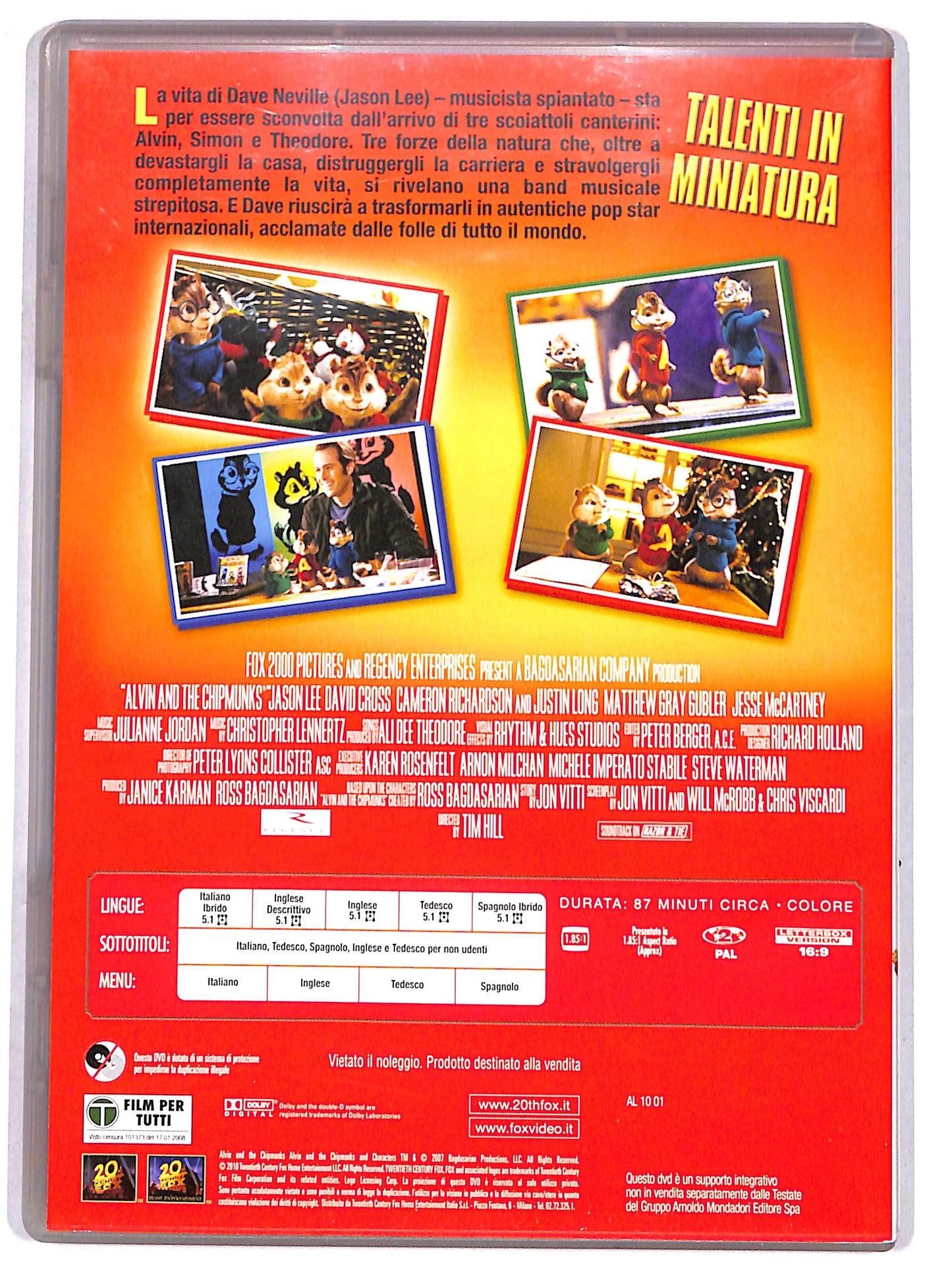 EBOND Alvin Superstar - EDITORIALE DVD DB701325