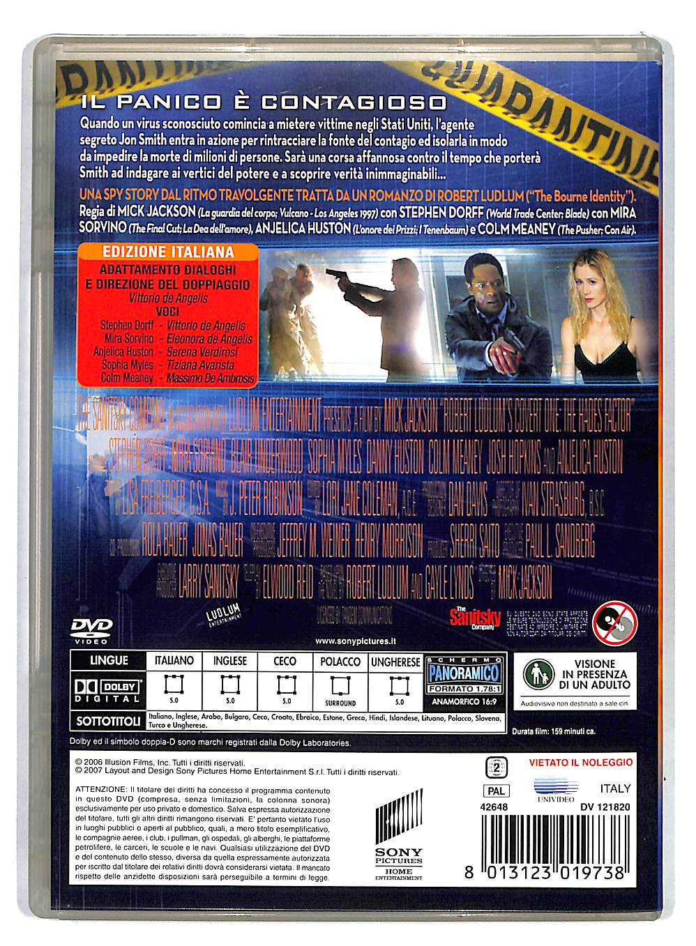 EBOND Laboratorio mortale DVD DB701327