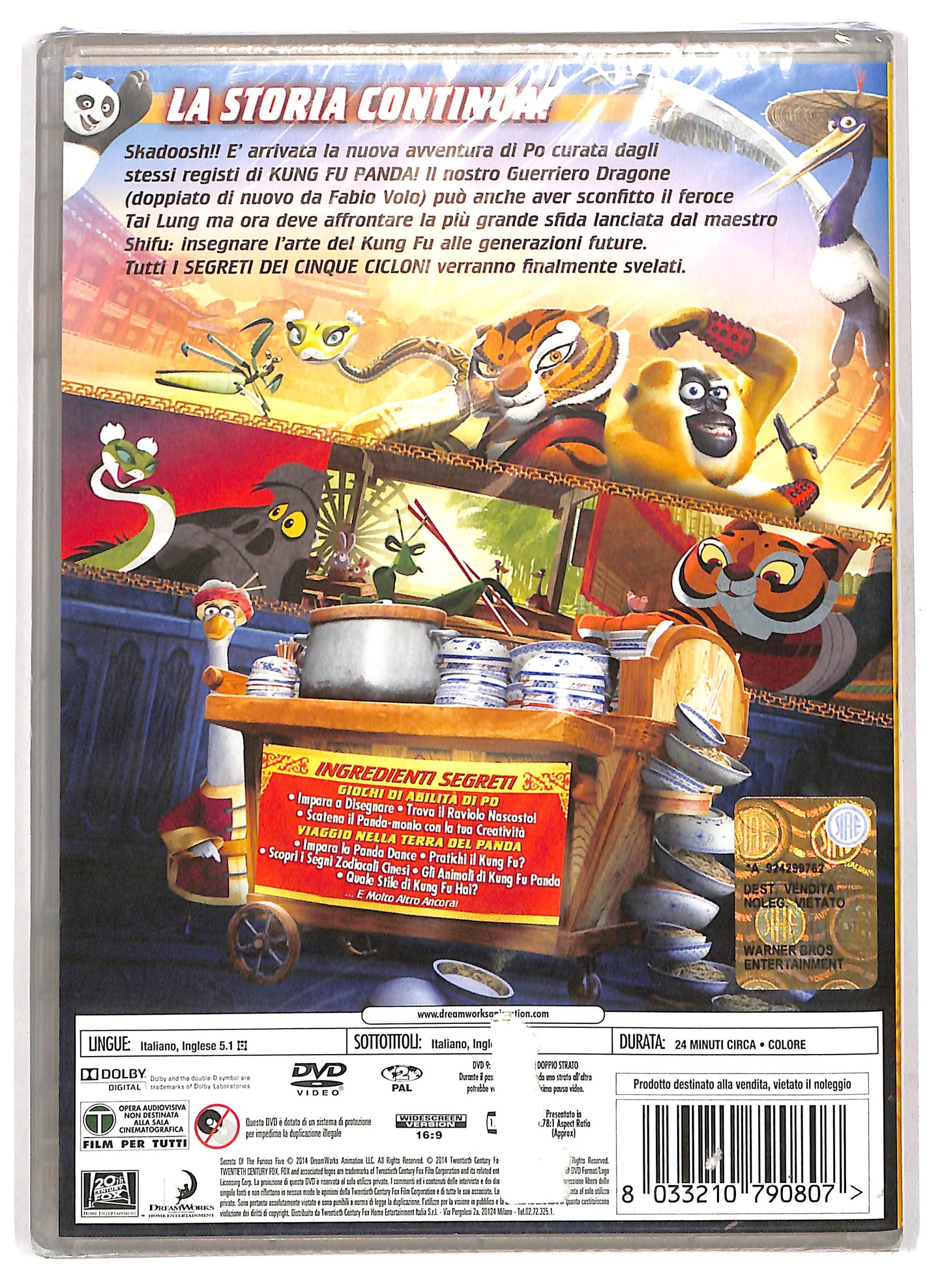 EBOND I segreti dei cinque cicloni DVD DB701339