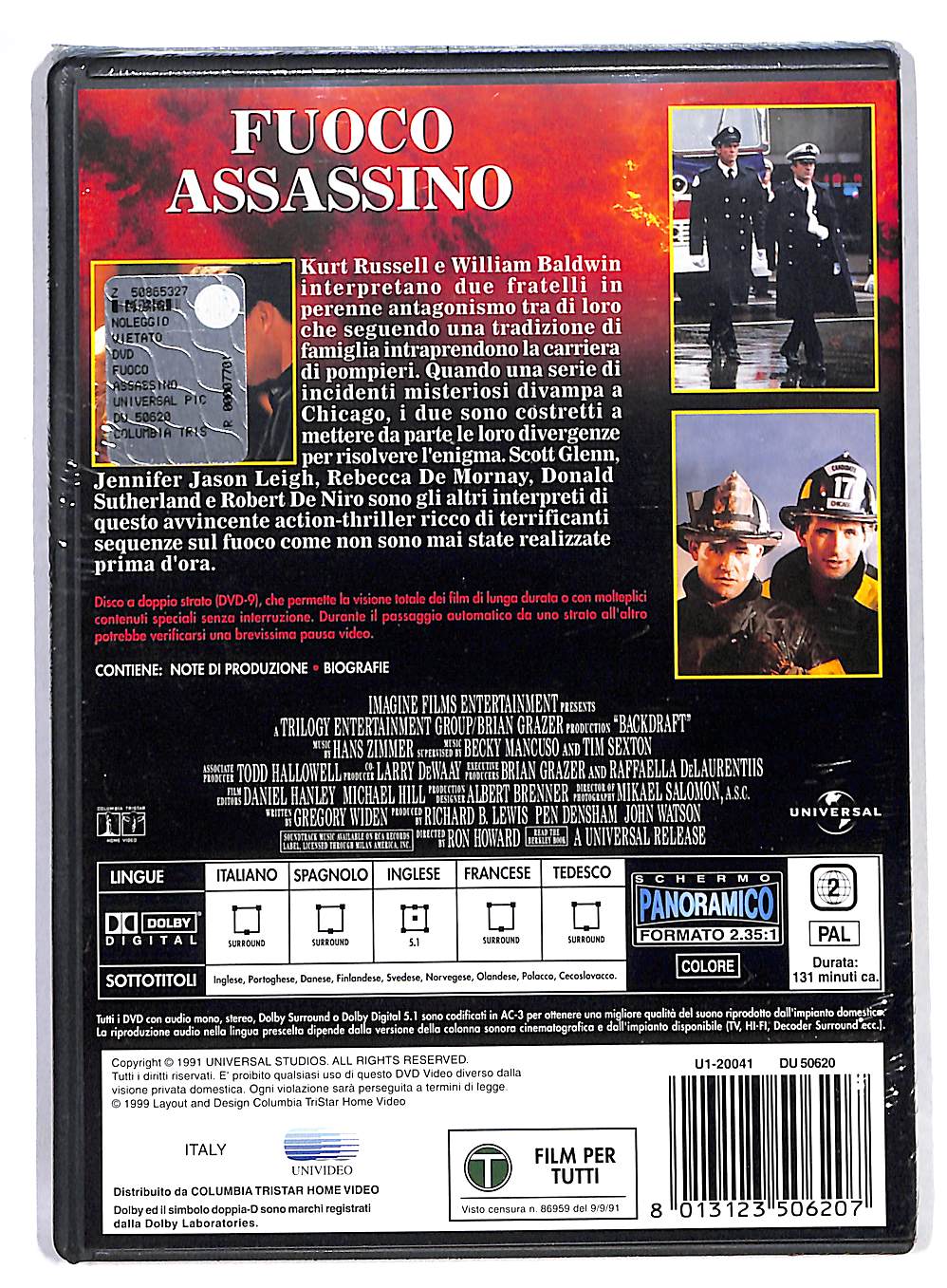 EBOND Fuoco assassino DVD DB701352