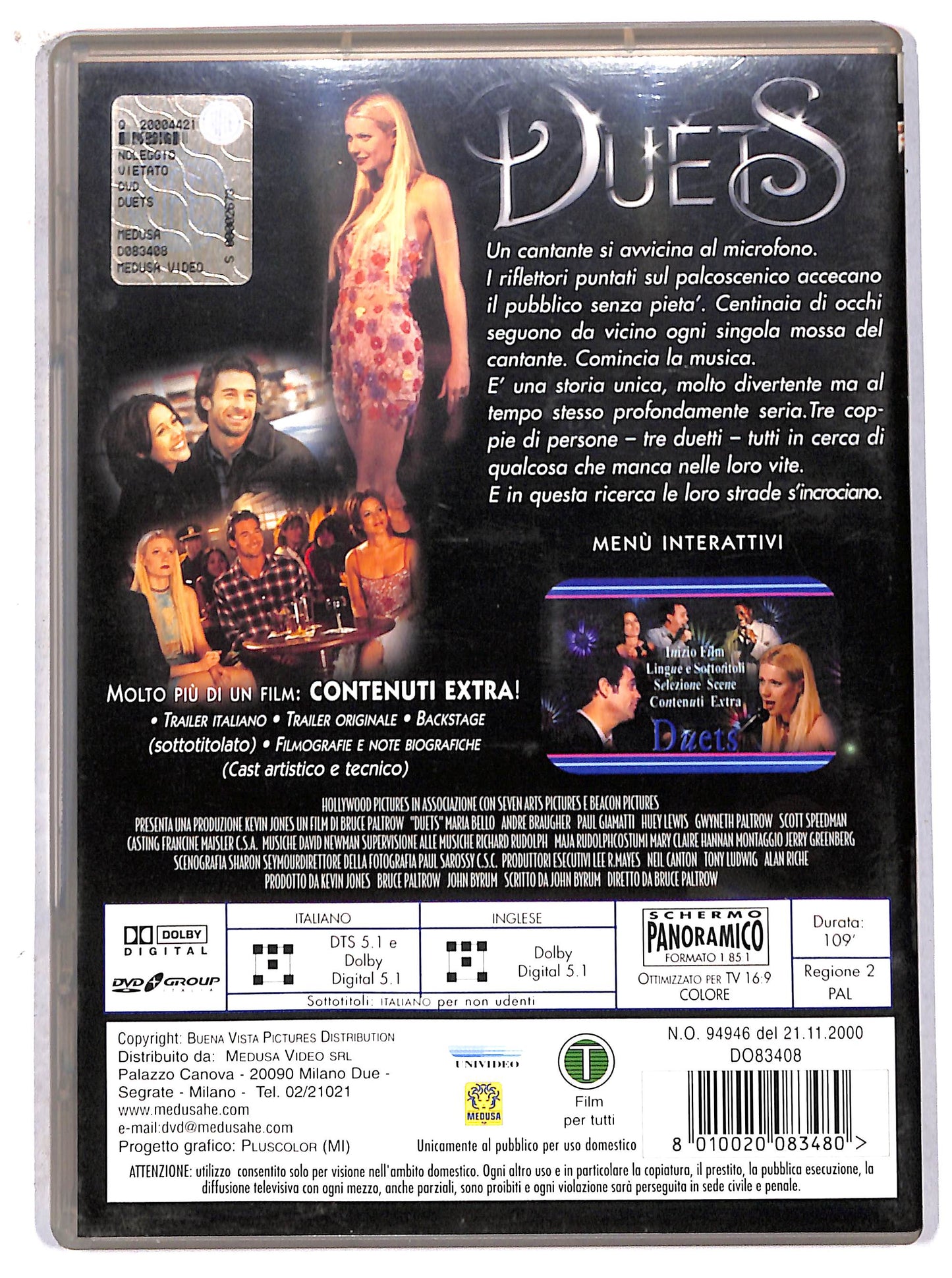 EBOND duets DVD DB701361