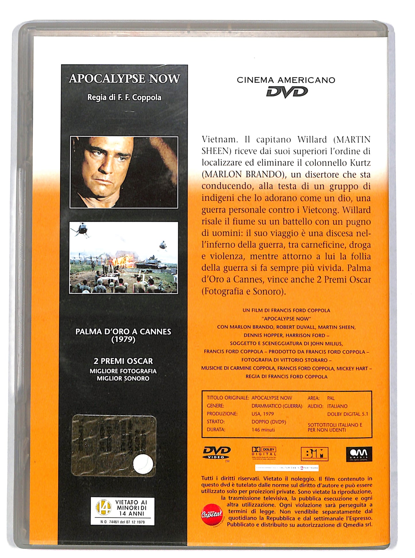 EBOND Apocalypse Now EDITORIALE DVD DB701610