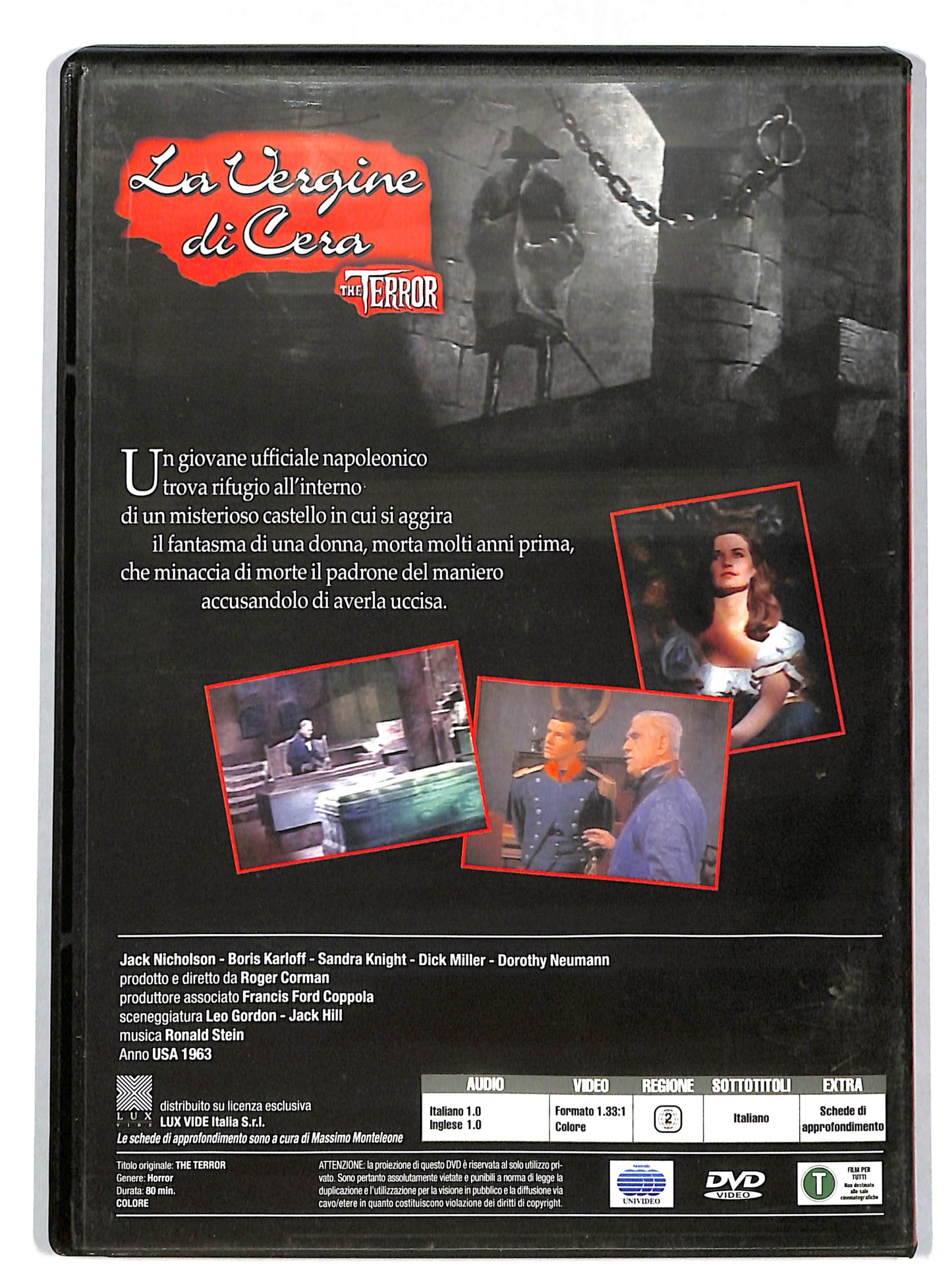 EBOND La vergine di cera EDITORIALE DVD DB701620