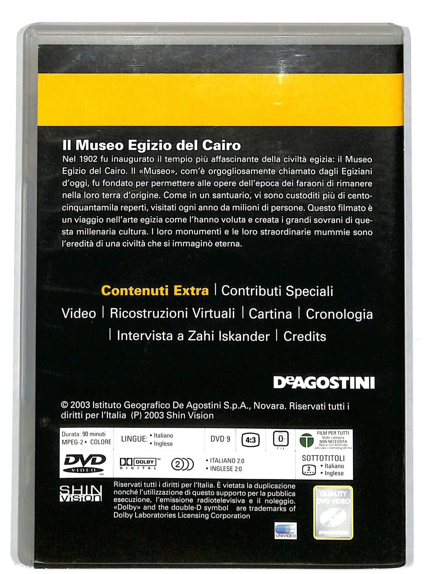 EBOND Il museo egizio del cairo EDITORIALE DVD DB701635