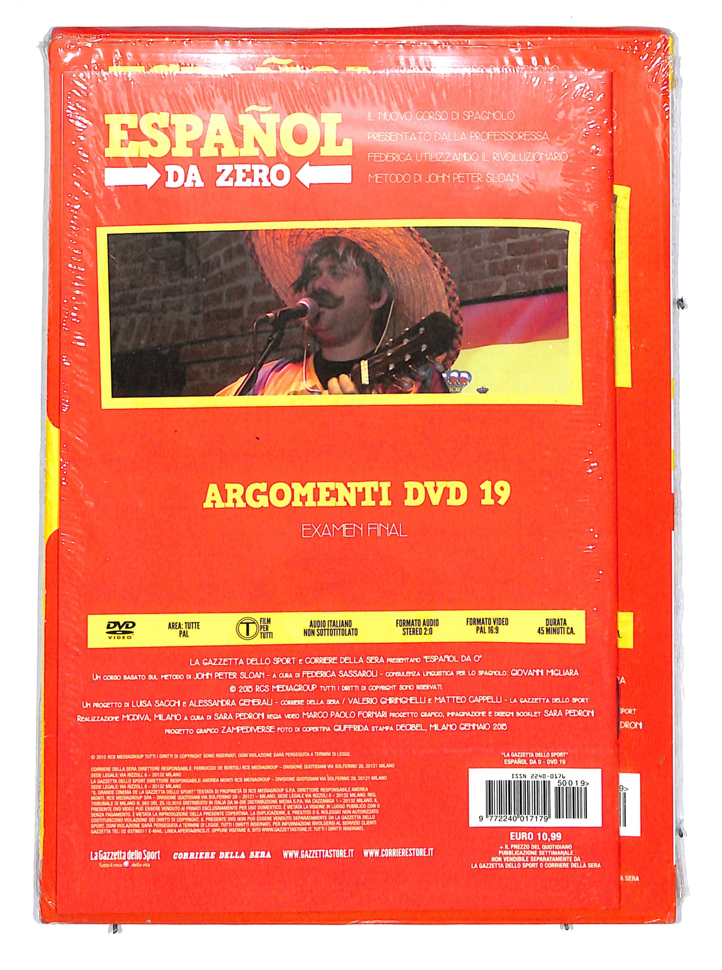 EBOND Espanol da zero volume 19 EDITORIALE DIGIPACK DVD DB701655