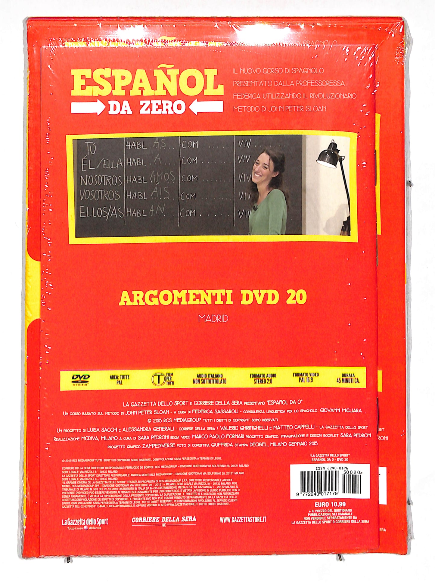 EBOND Espanol da zero vol 20 EDITORIALE DVD DB701656