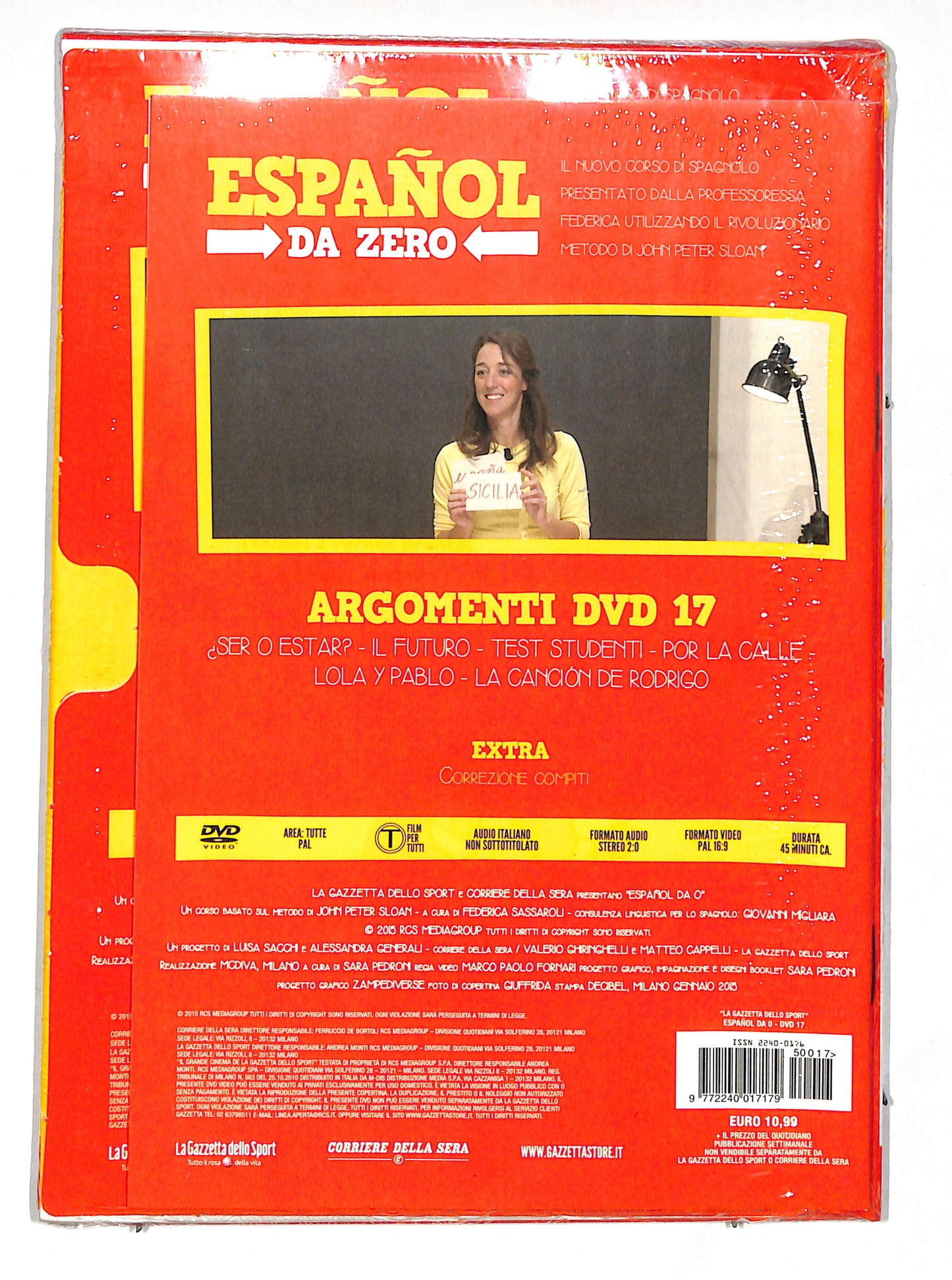 EBOND Espanol da zero vol 17 EDITORIALE DIGIPACK DVD DB701657