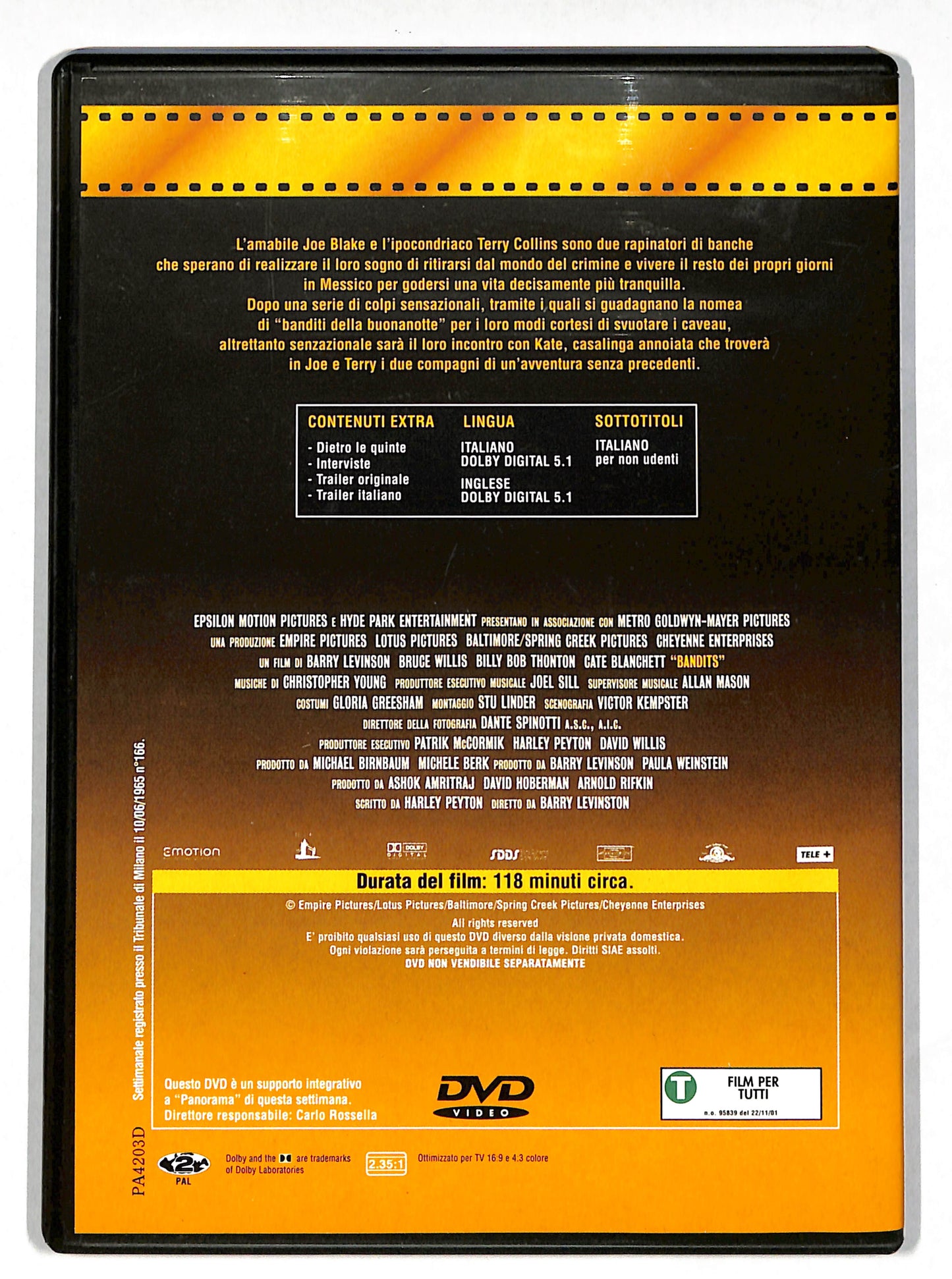 EBOND Bandits EDITORIALE DVD DB701660