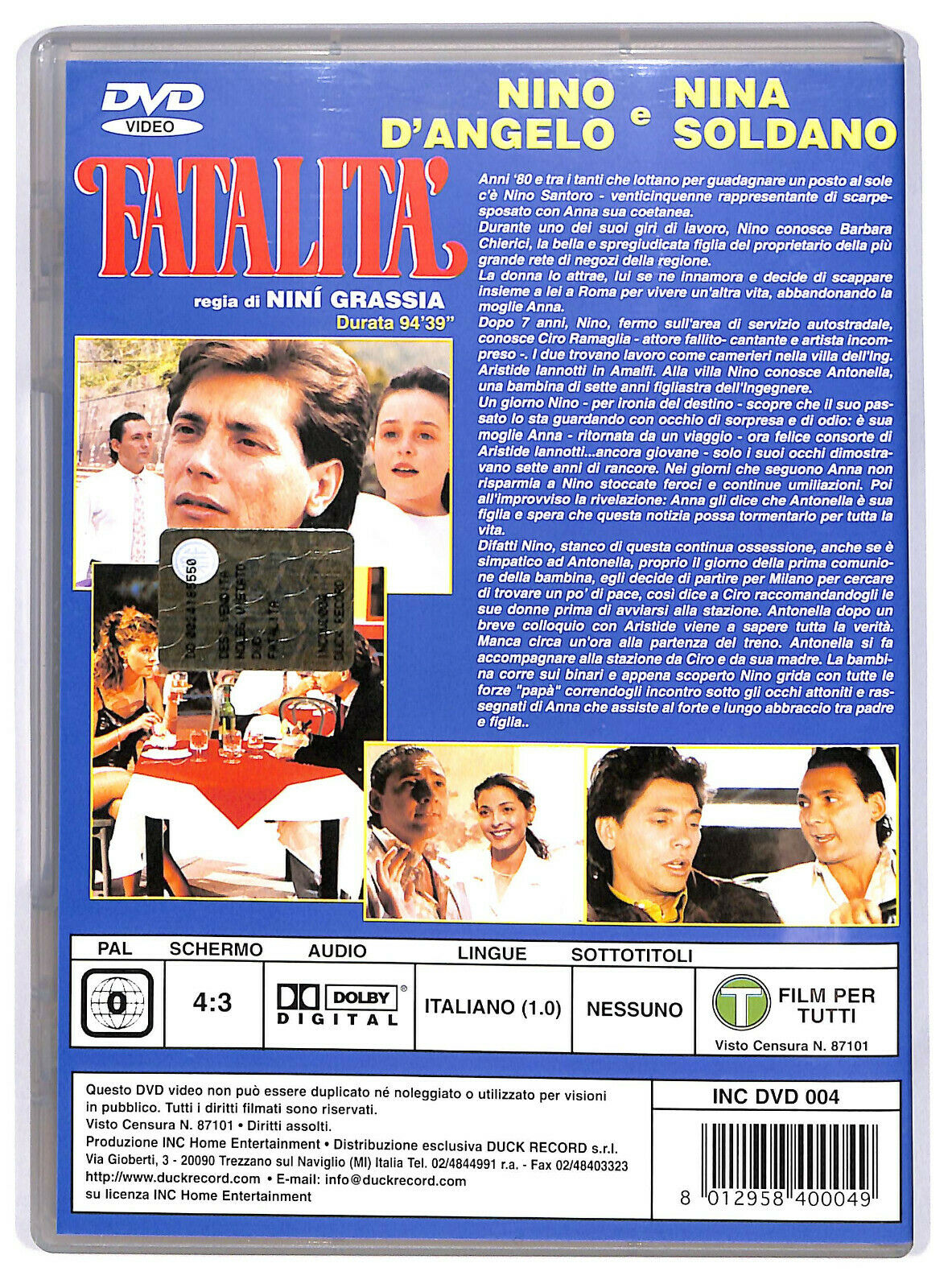 EBOND Fatalita DVD DB701713