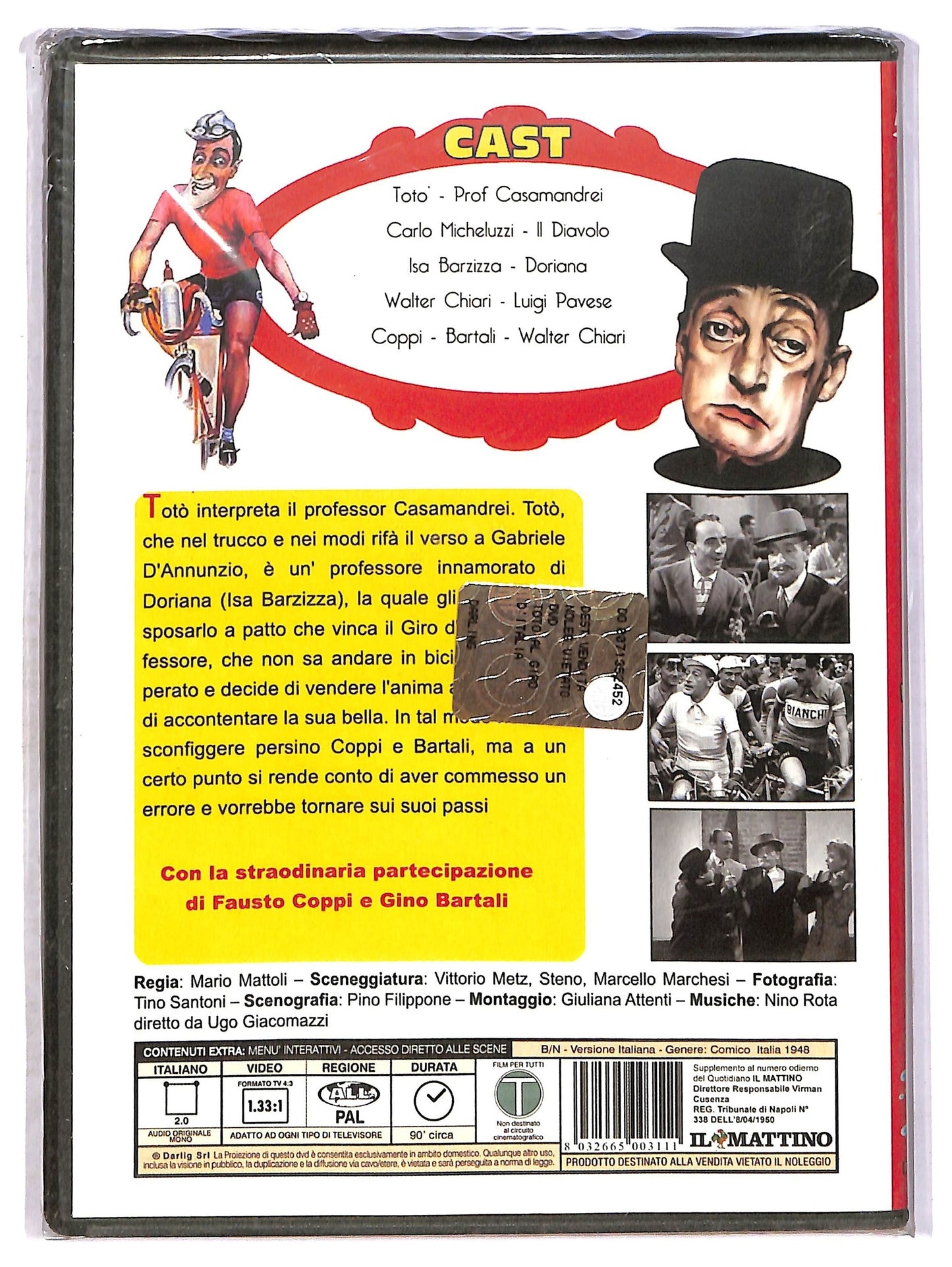 EBOND Toto al Giro d'Italia DVD DB701736