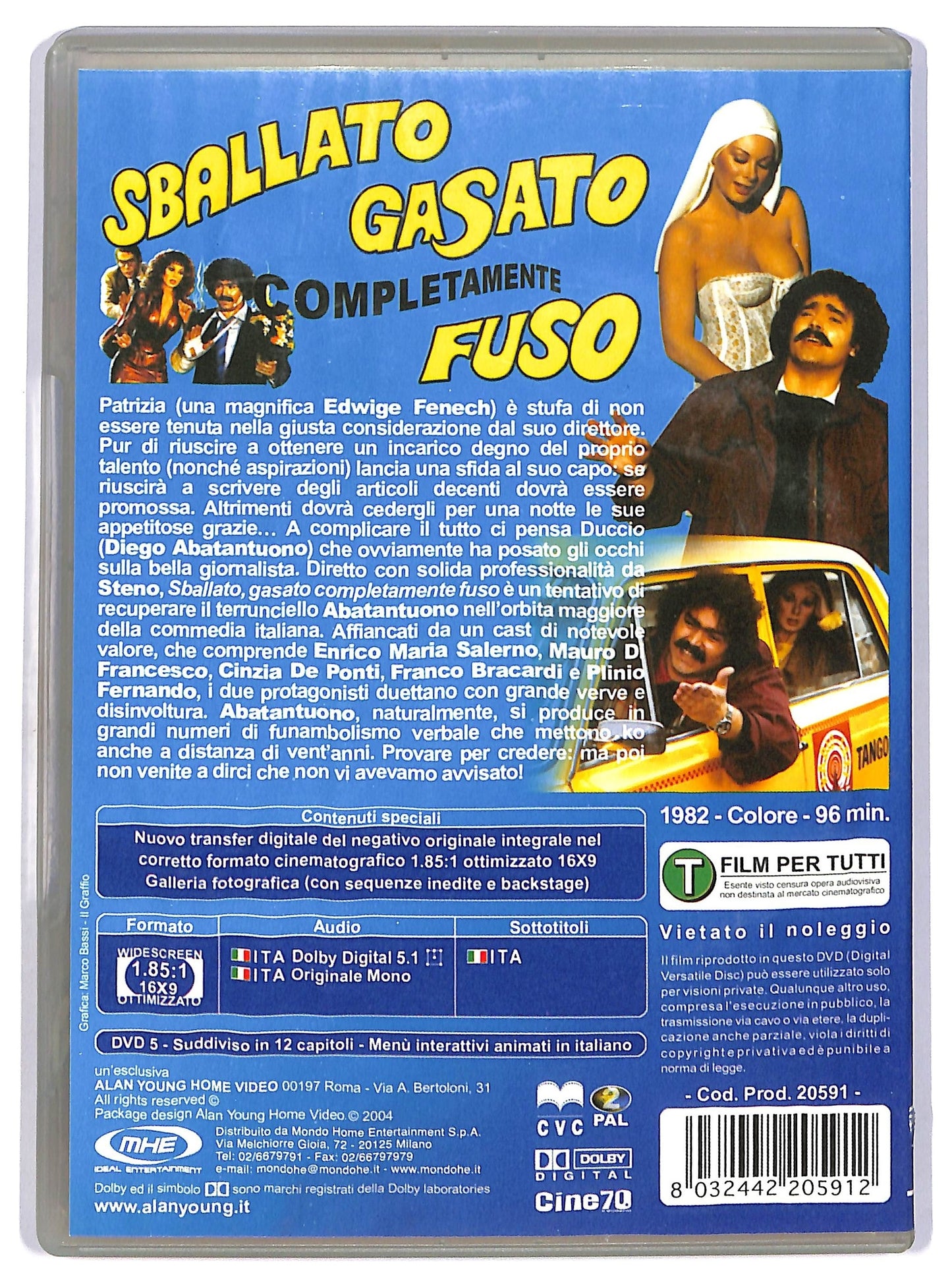 EBOND Sballato, gasato, completamente fuso DVD DB701748