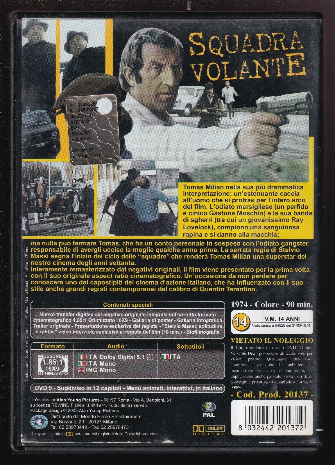 EBOND Squadra Volante DVD DB701757