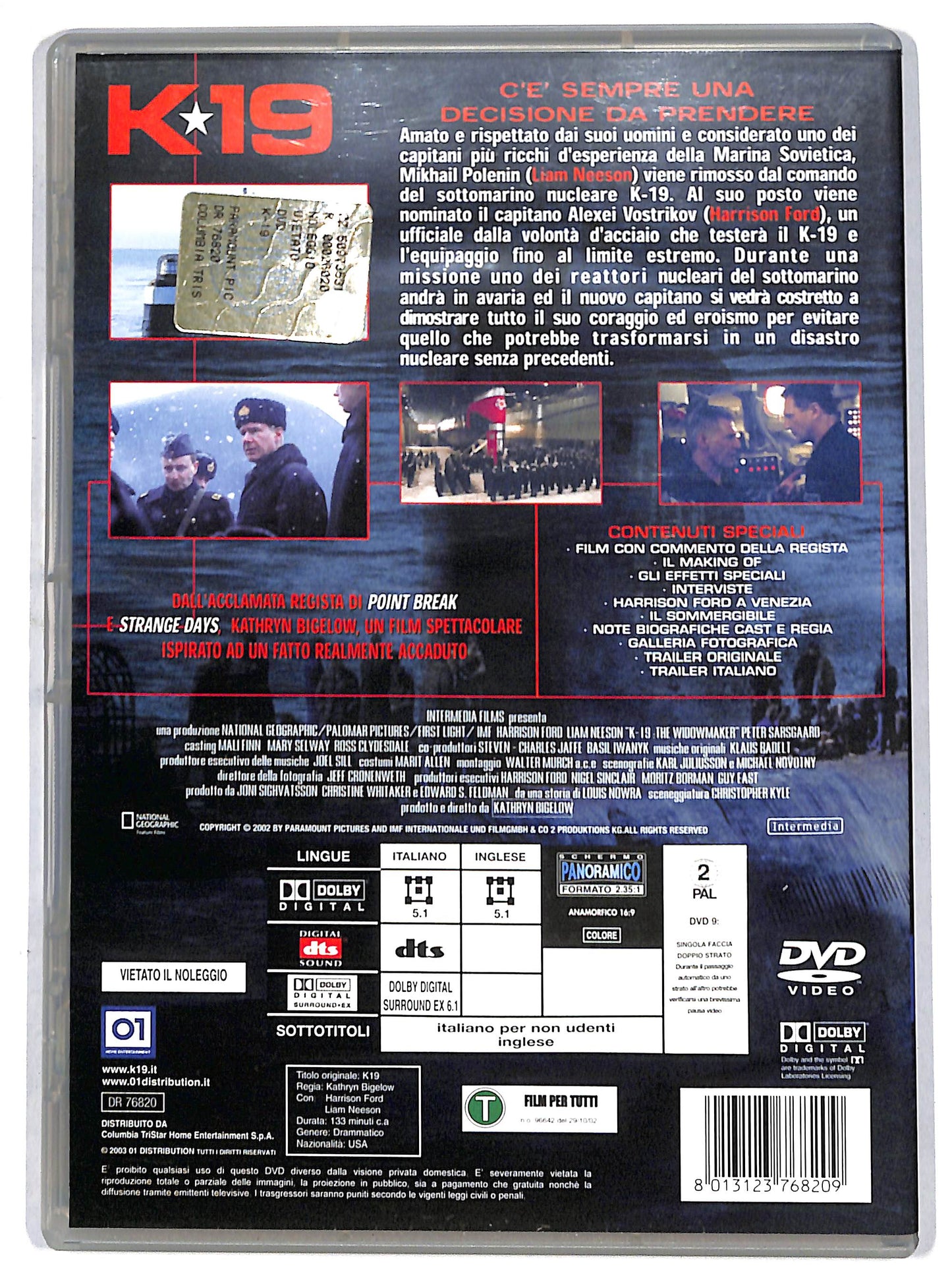 EBOND k - 19 DVD DB701765