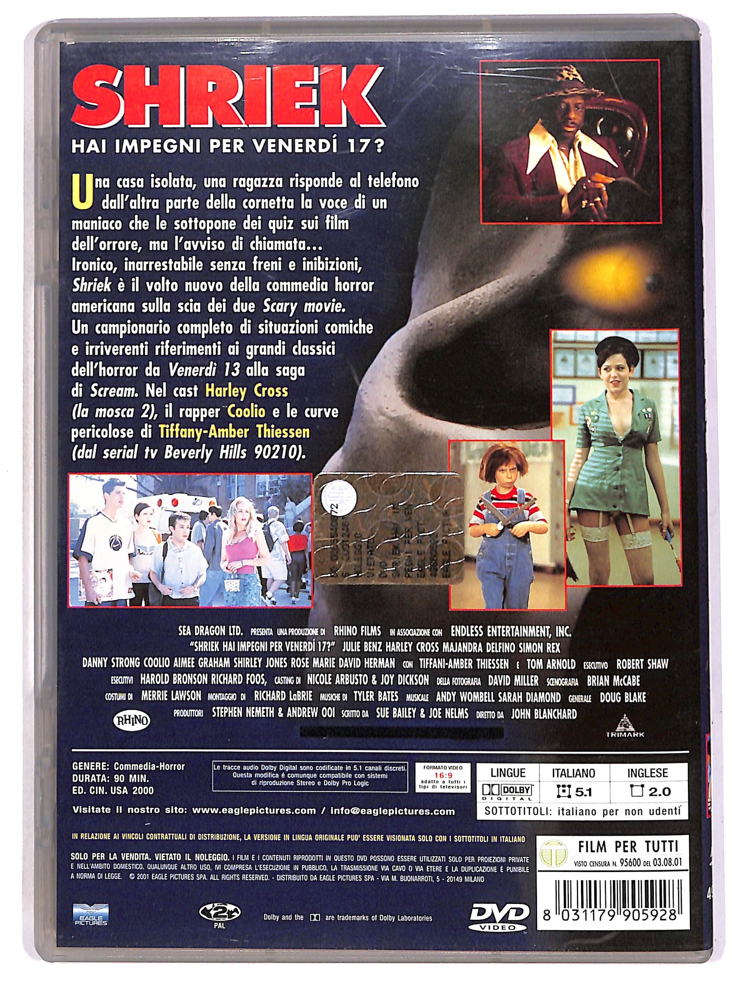 EBOND Shriek - Hai impegni per venerdi 17? DVD DB701912