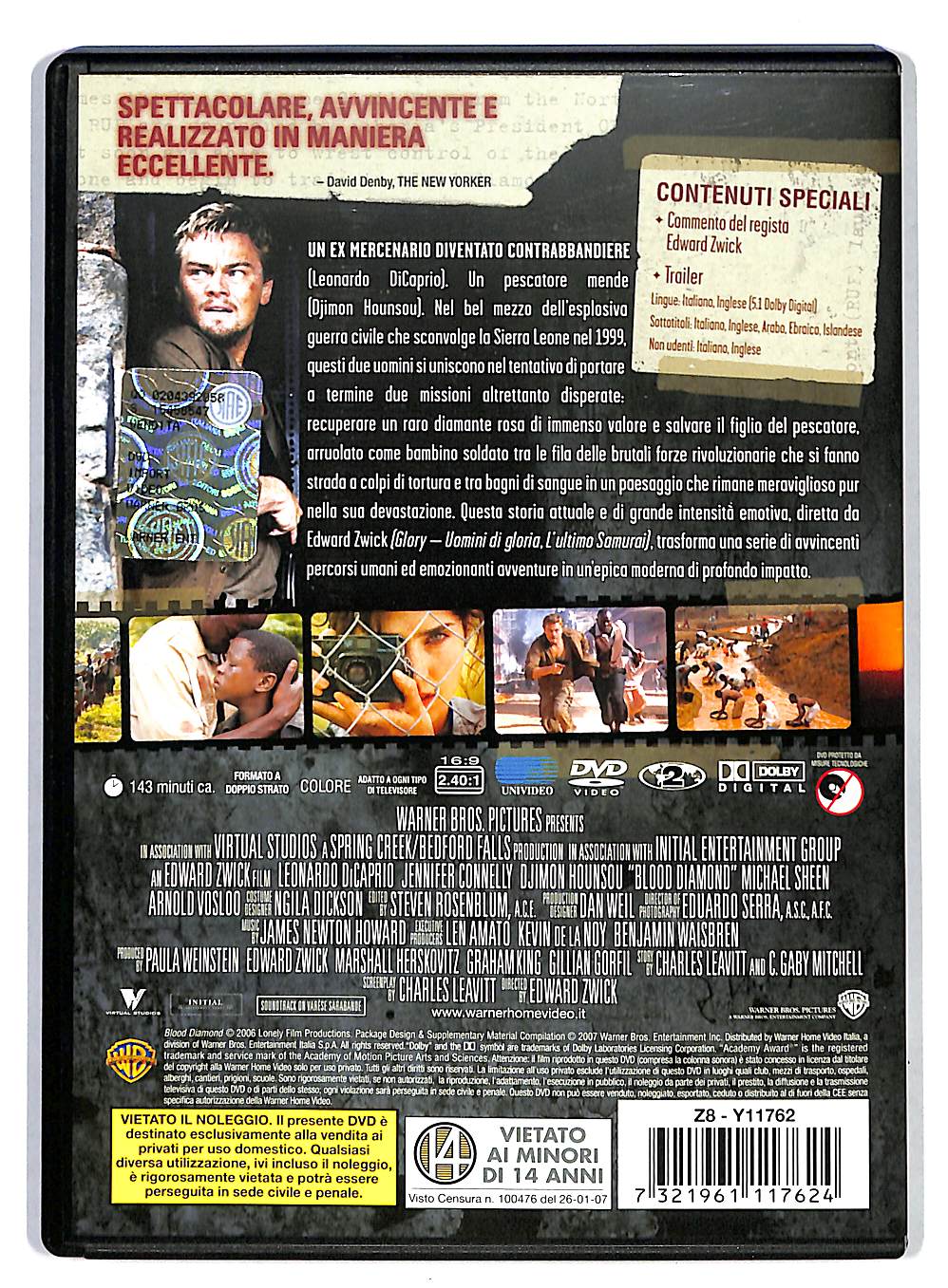 EBOND Blood Diamond - Diamanti di Sangue DVD DB701925