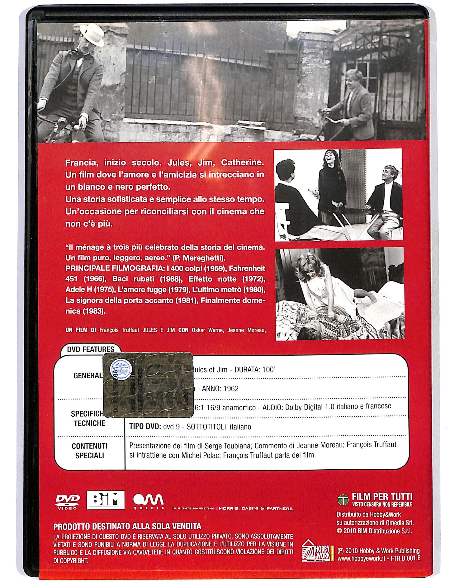 EBOND Jules e Jim EDITORIALE DVD DB701964