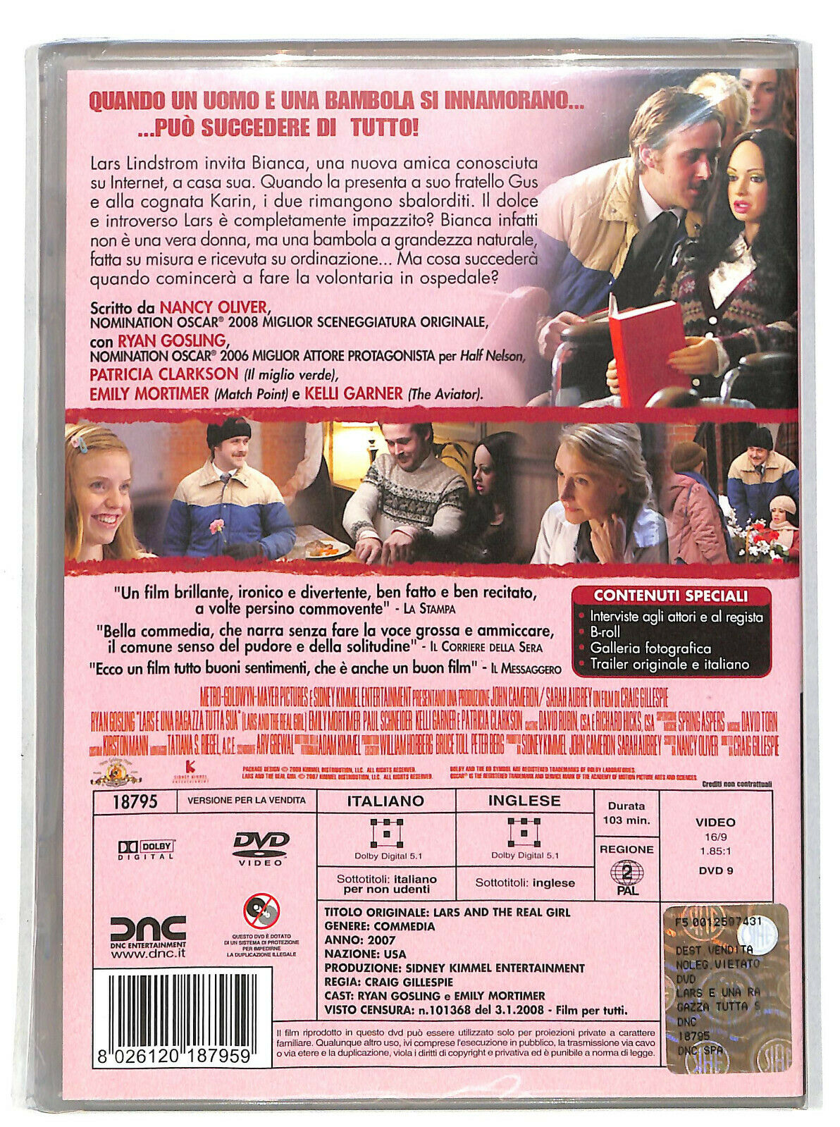 EBOND Lars e Una Ragazza Tutta Sua DVD DB702108