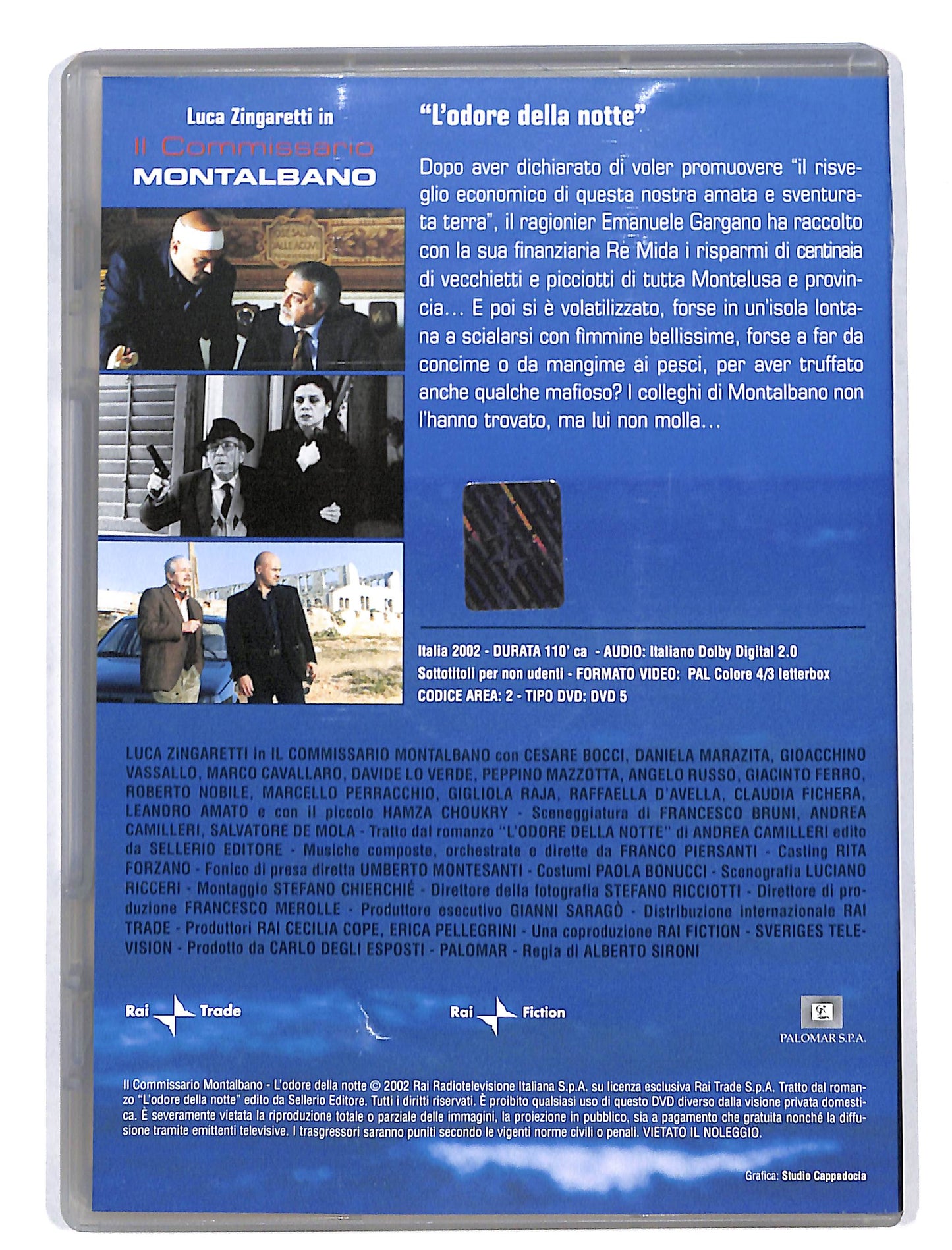 EBOND Il Commissario Montalbano l'odore della notte EDITORIALE DVD DB702113