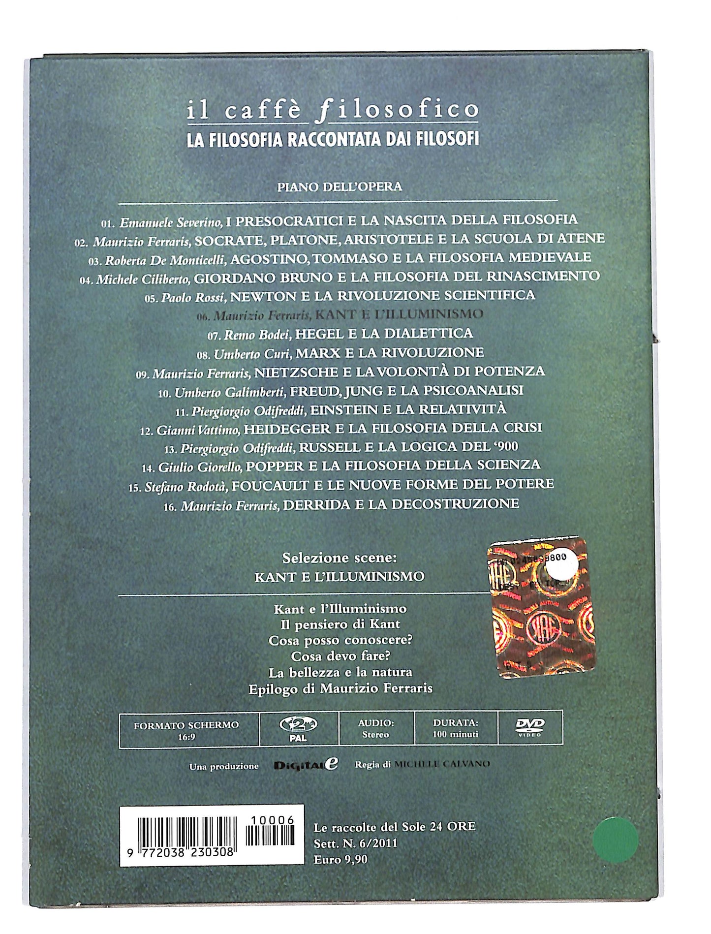 EBOND Maurizio Ferraris racconta Kant e l'illuminismo DVD DB702143