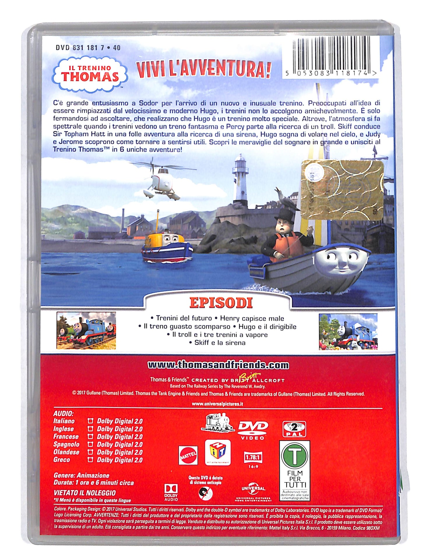 EBOND Il Trenino Thomas: Locomotive Straordinarie DVD DB702148