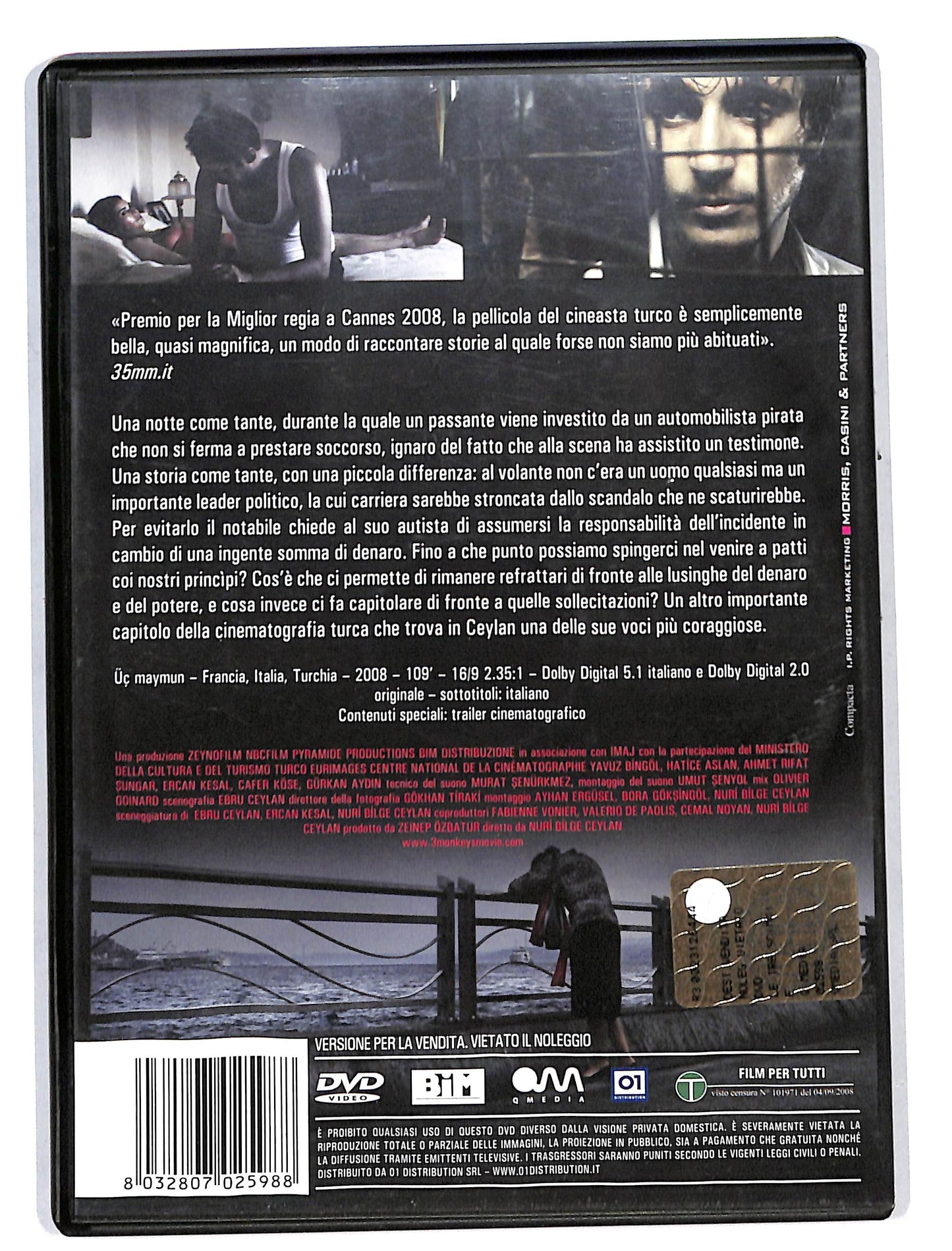 EBOND Le tre scimmie DVD DB702159