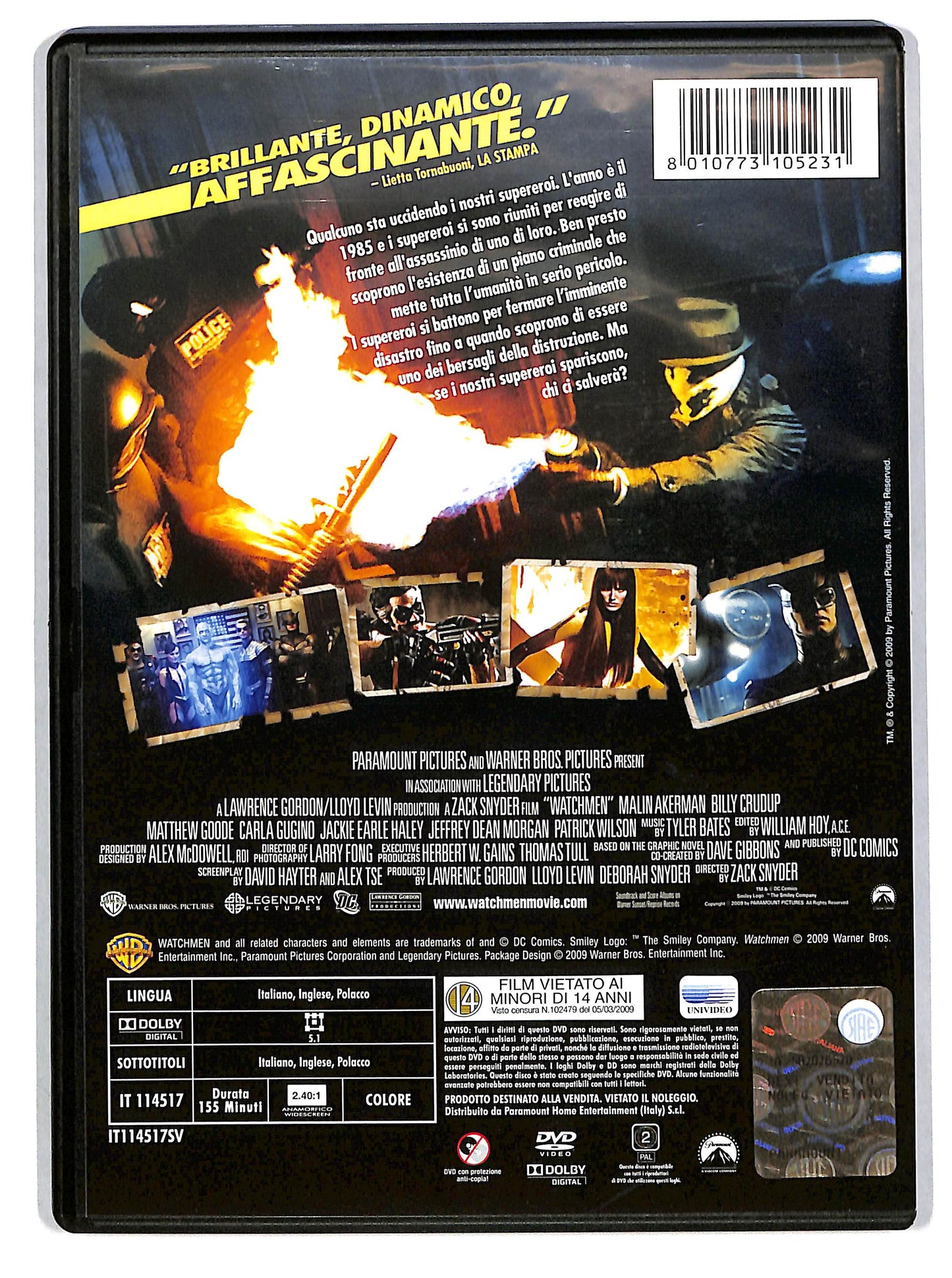 EBOND Watchmen DVD DB702202