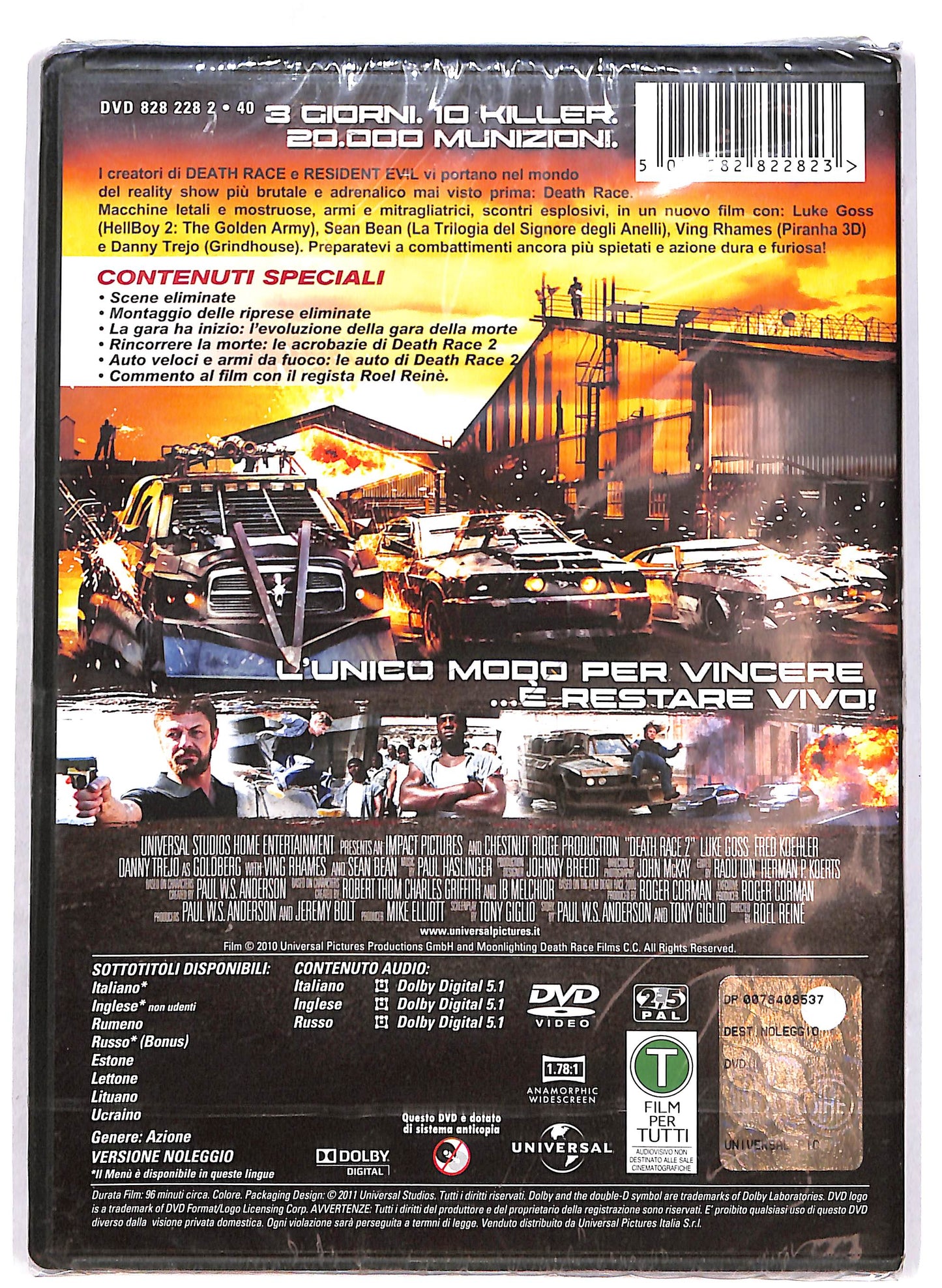 EBOND Death race 2 NOLEGGIO DVD DB702244