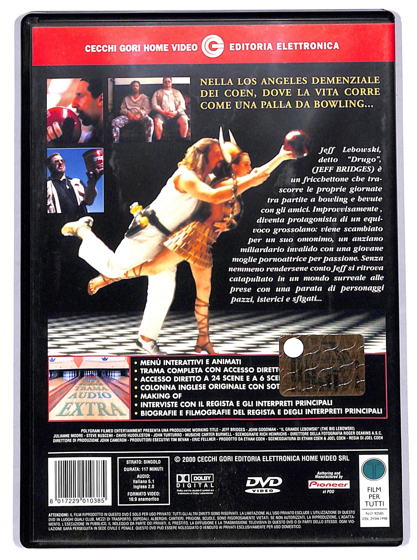 EBOND il grande lebowski DVD DB702246