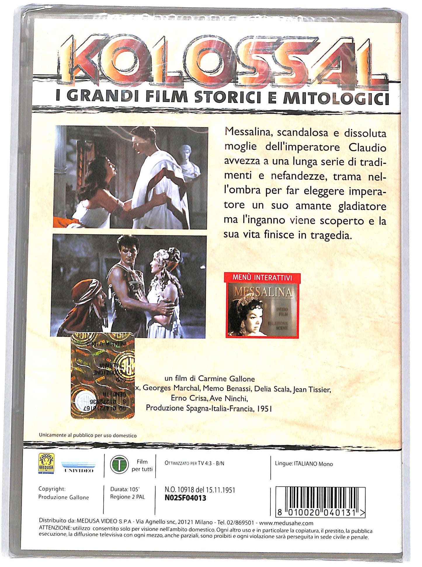 EBOND Messalina DVD DB702429