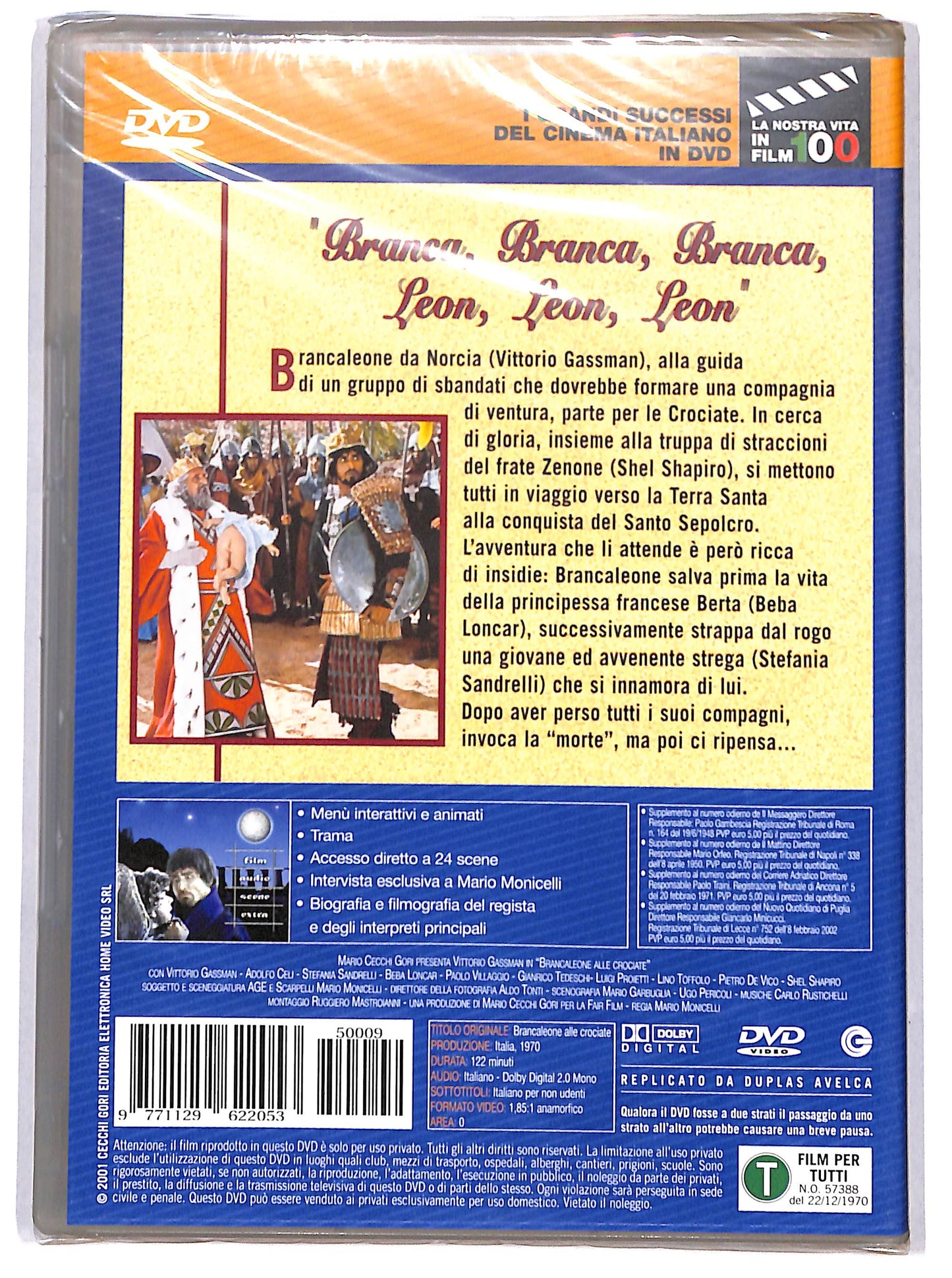 EBOND Brancaleone alle crociate, volume 9 EDITORIALE DVD DB702444