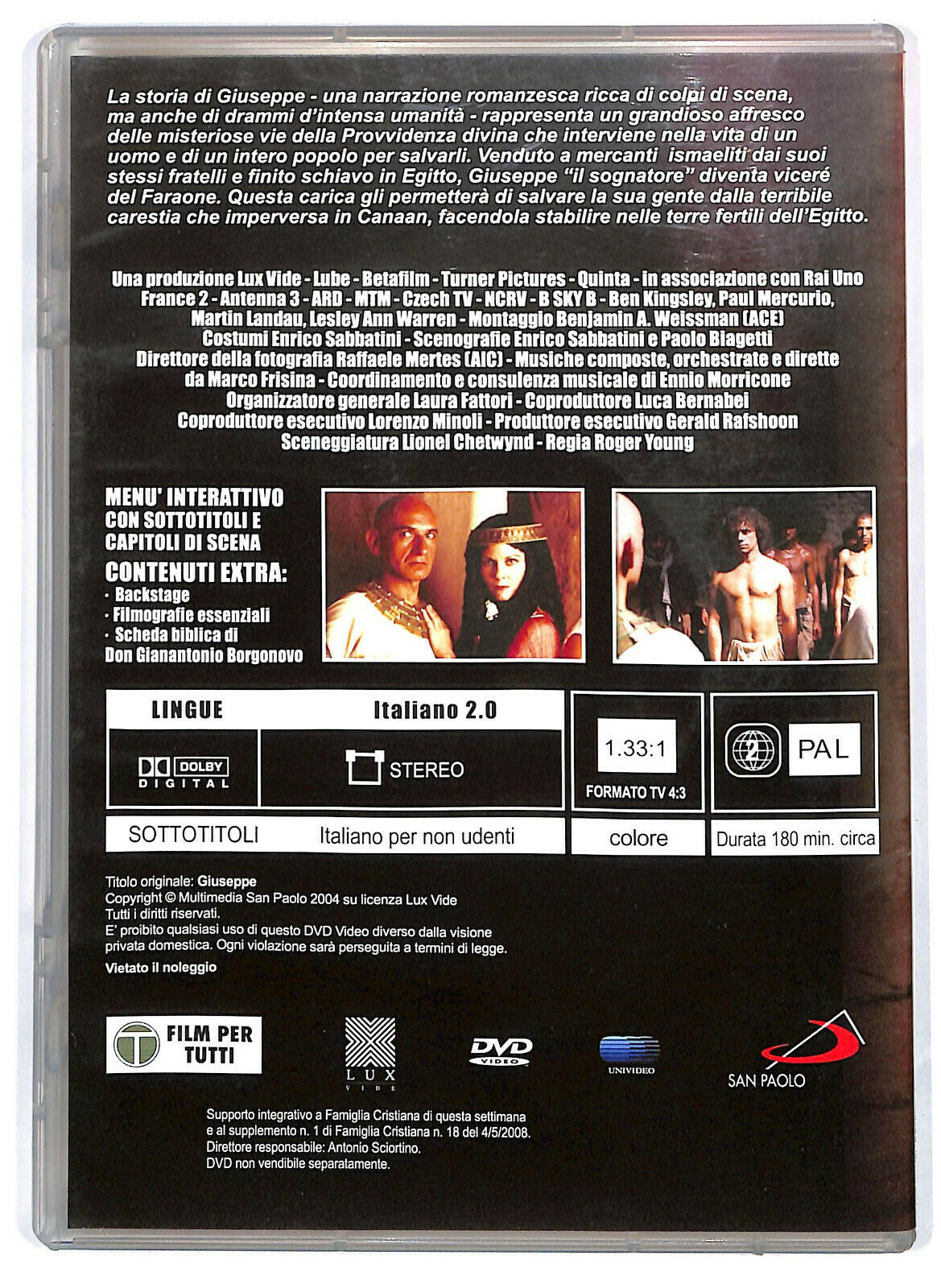 EBOND Giuseppe  Editoriale DVD DB702645