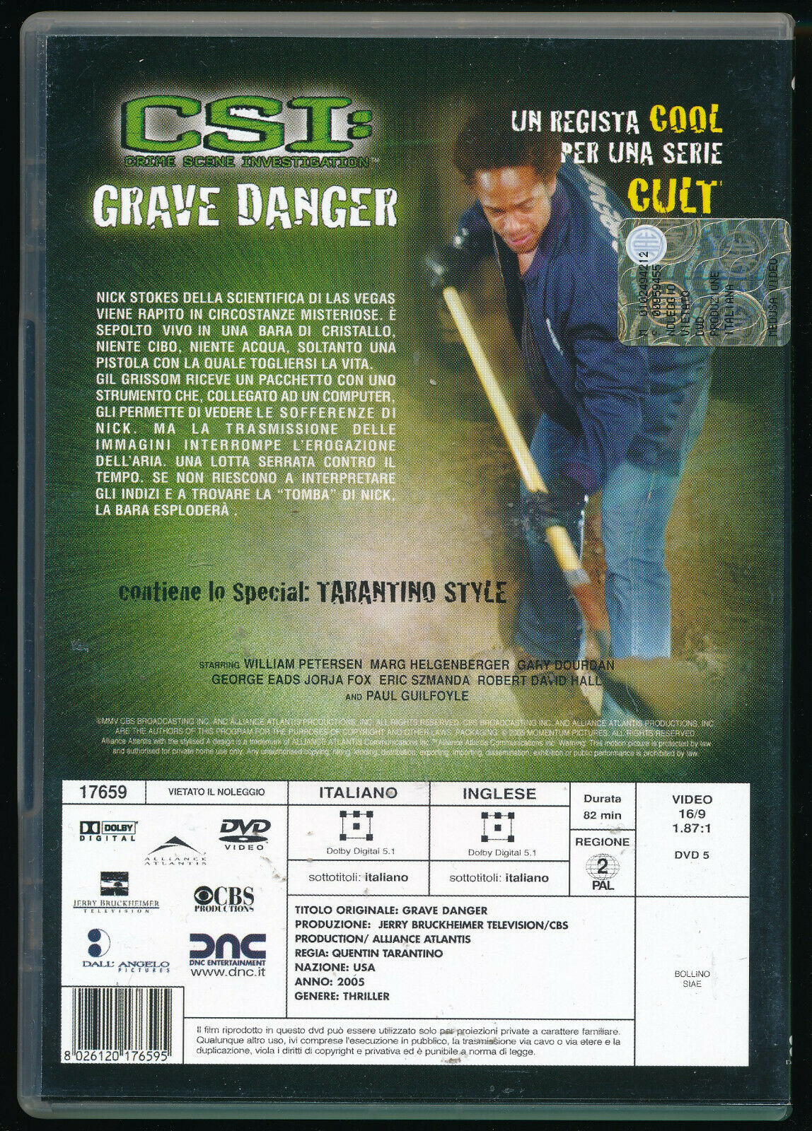 EBOND Csi Grave Danger DVD DB702658