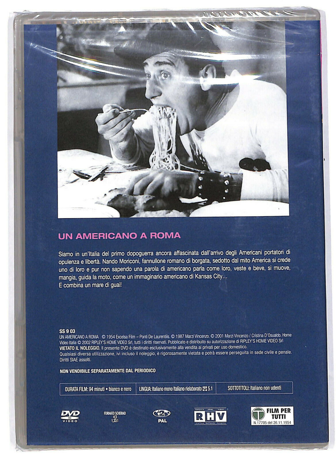 EBOND Un Americano a Roma Editoriale DVD DB702669