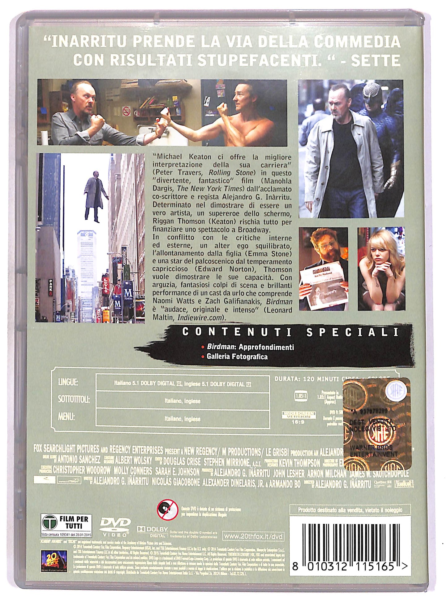 EBOND Birdman NOLEGGIO DVD DB702813