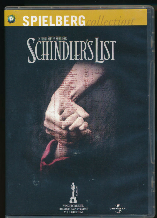 EBOND Schindler's List Editoriale DVD DB702903