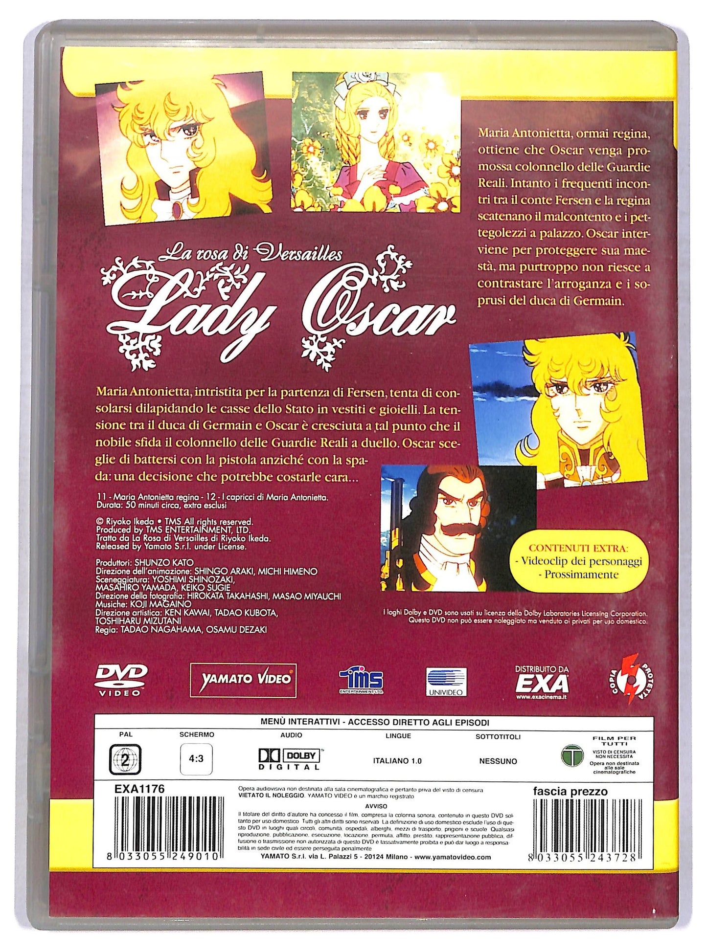 EBOND Lady Oscar Antonietta Regina e I Capricci Di Antonietta DVD DB702912