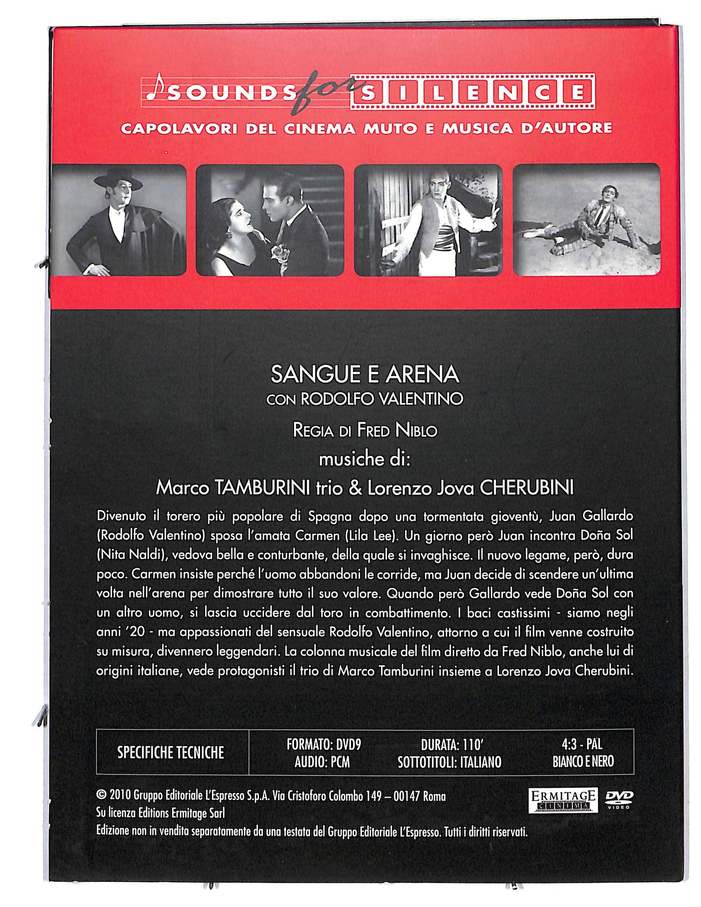 EBOND Sangue e arena EDITORIALE DVD DB702956