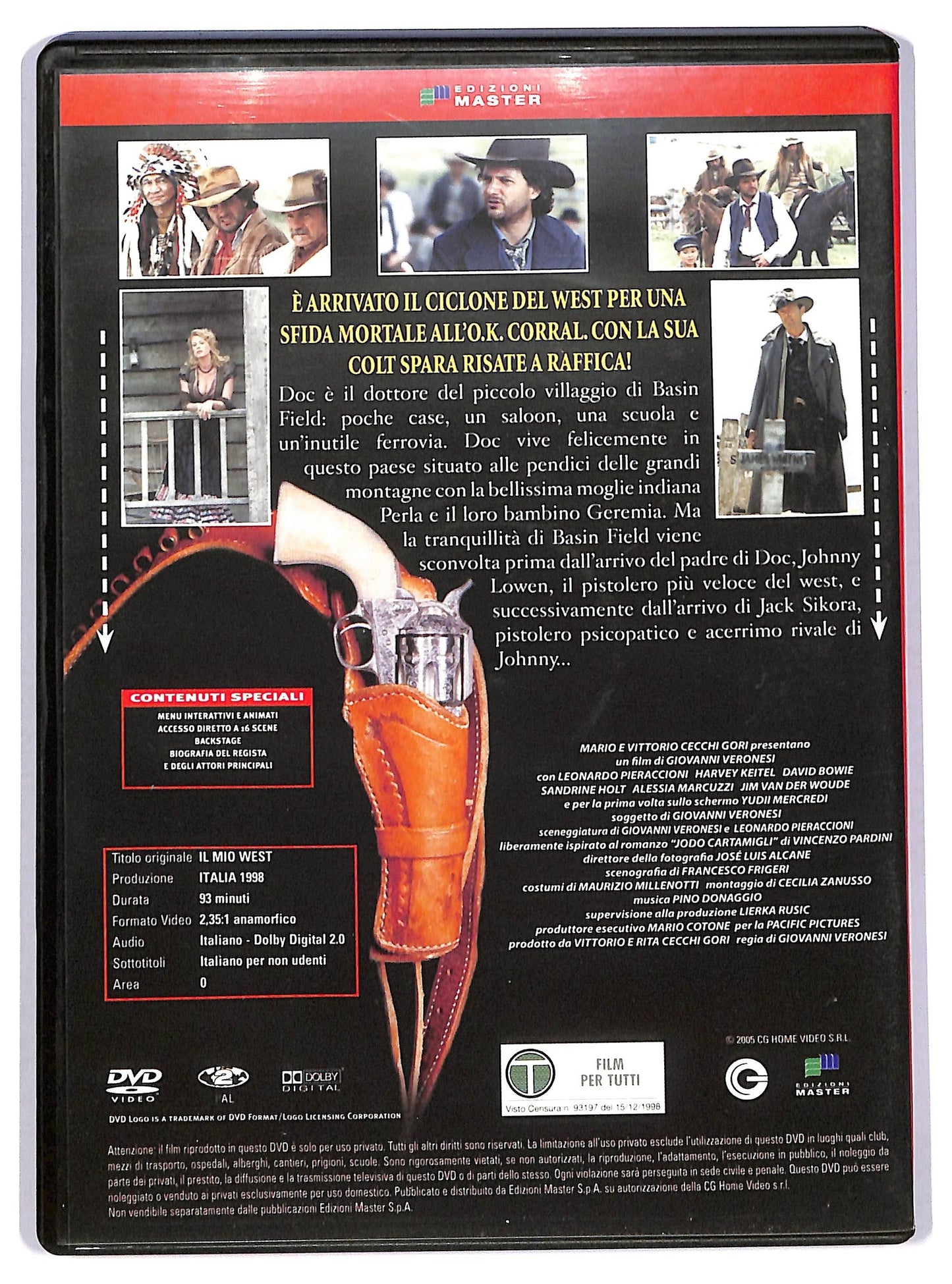 EBOND Il mio West EDITORIALE DVD DB702965