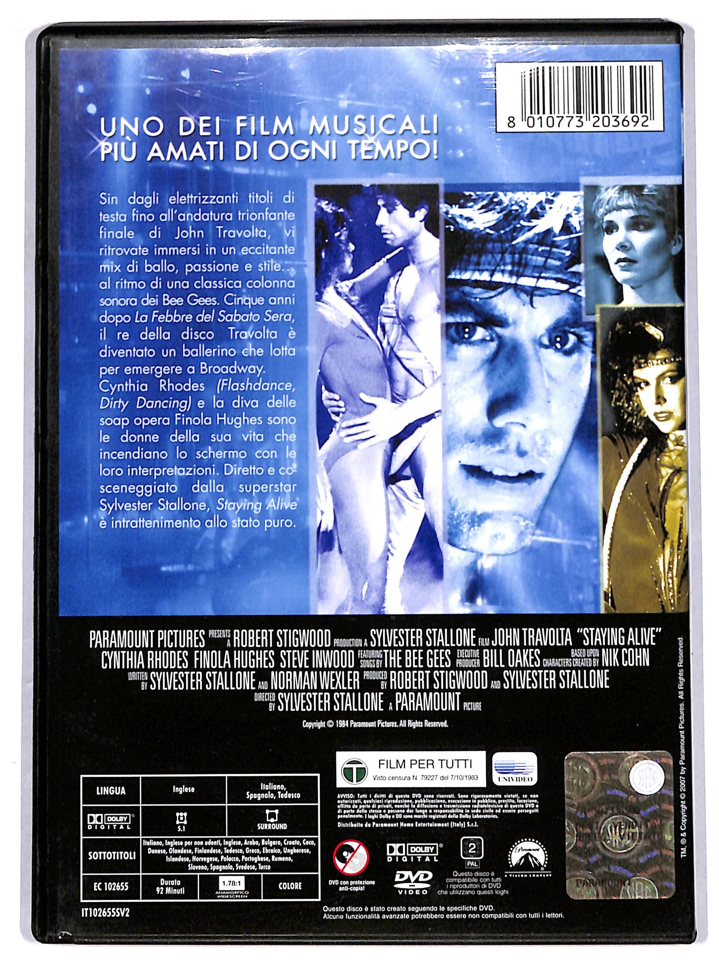 EBOND staying alive DVD DB702966