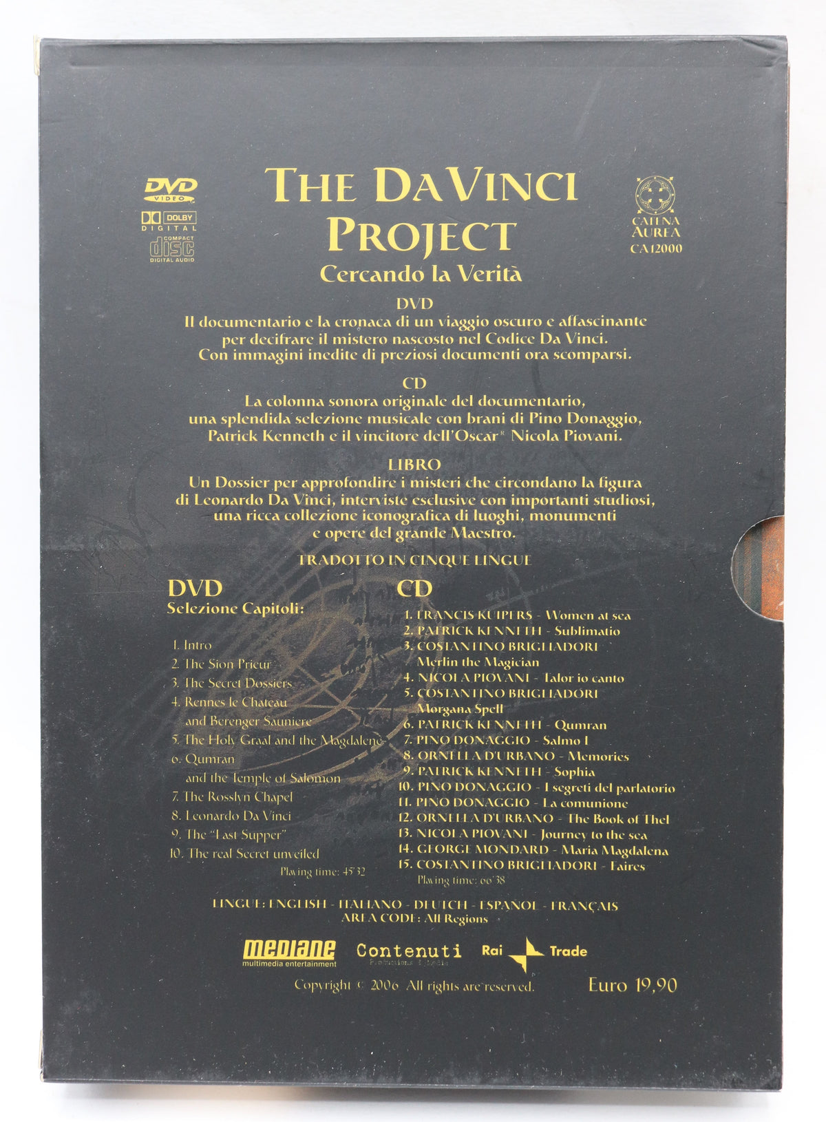 EBOND The Da Vinci Project+Cofanetto DVD DB703108