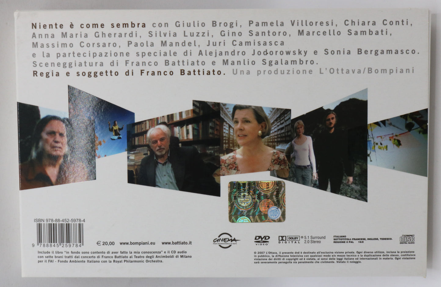 EBOND Niente e come sembra (DVD+Libro+CD) EDITORIALE DVD DB703111