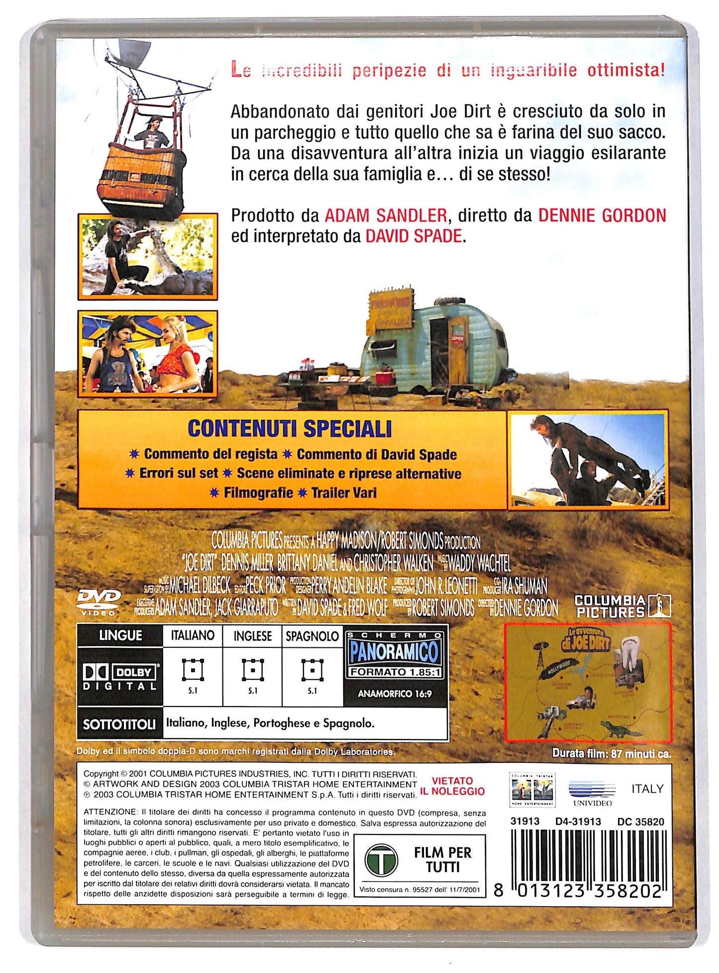 EBOND Le avventure di Joe Dirt DVD DB703244