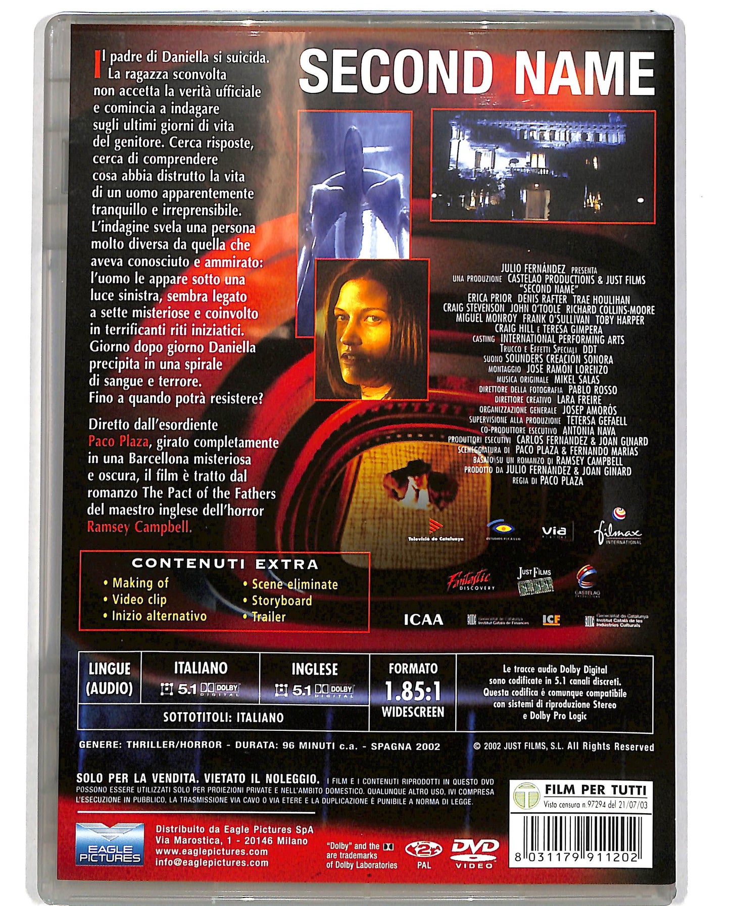EBOND Second Name DVD DB703252