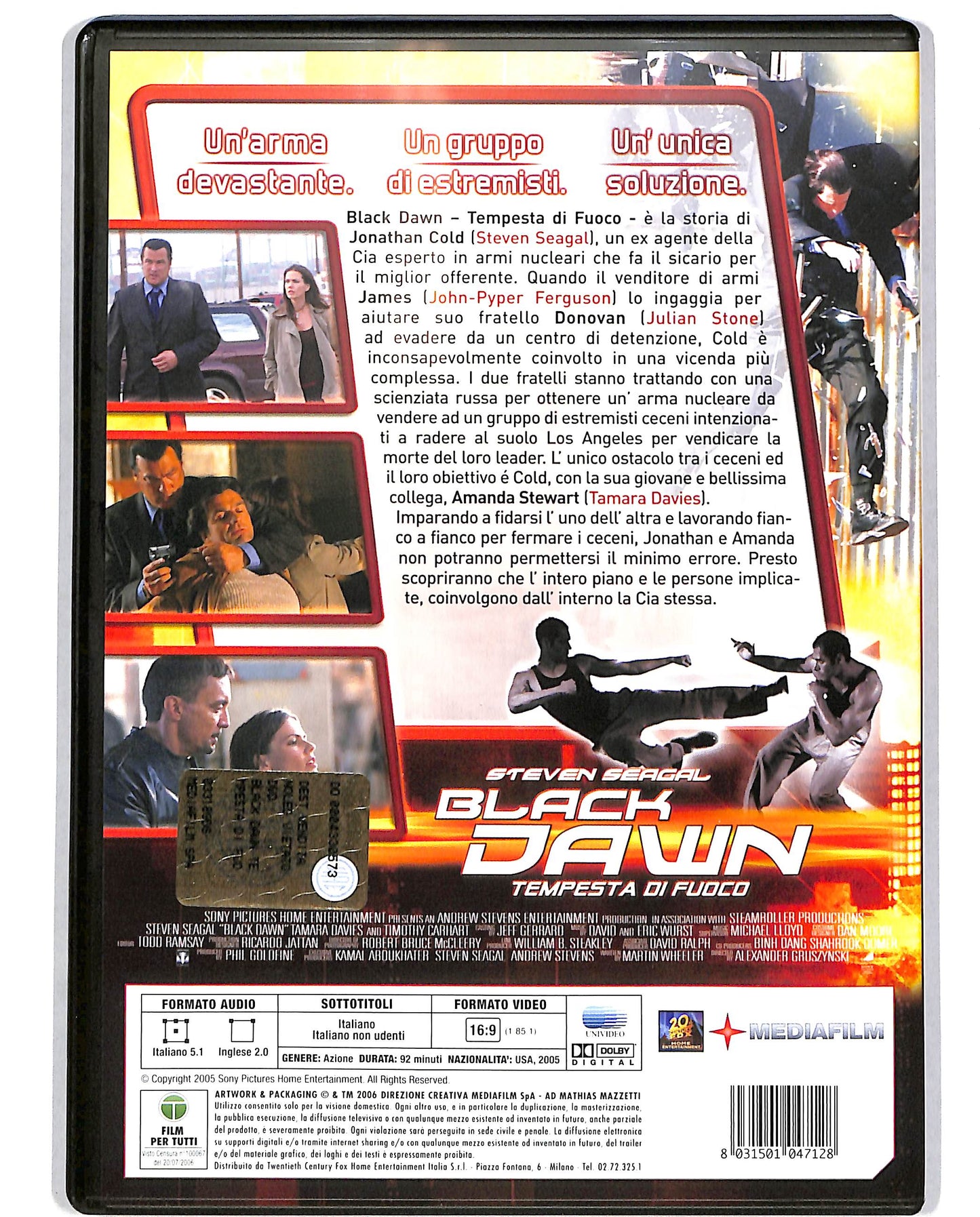 EBOND Black Dawn - Tempesta di fuoco DVD DB703408