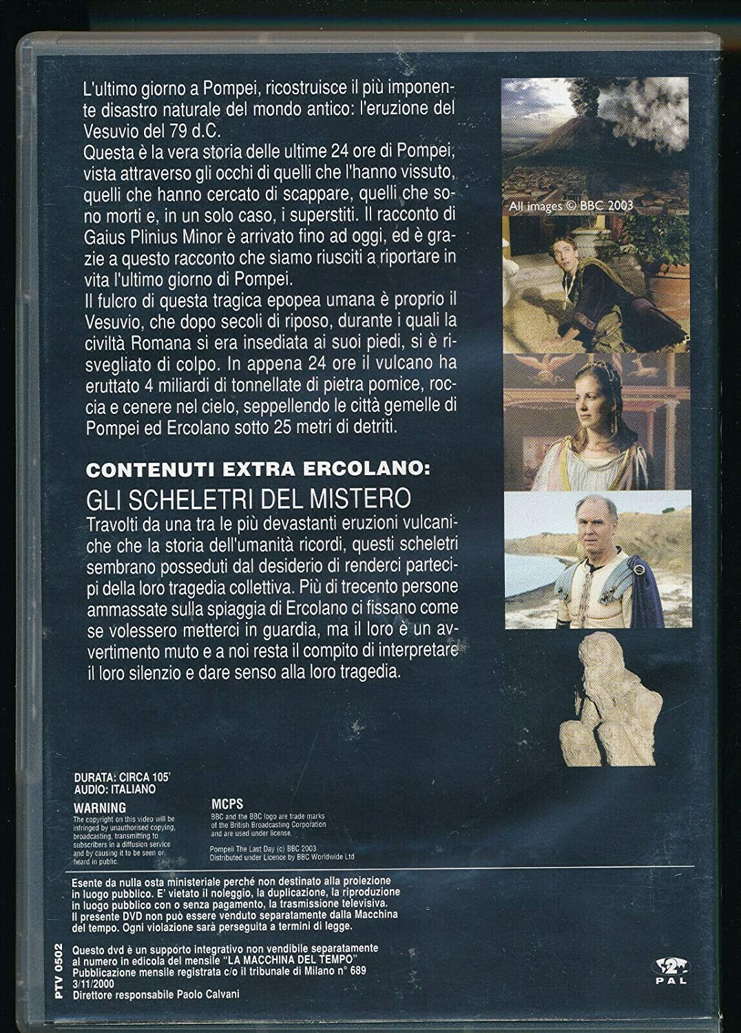 EBOND L'ultimo Giorno a Pompei Editoriale DVD DB703428