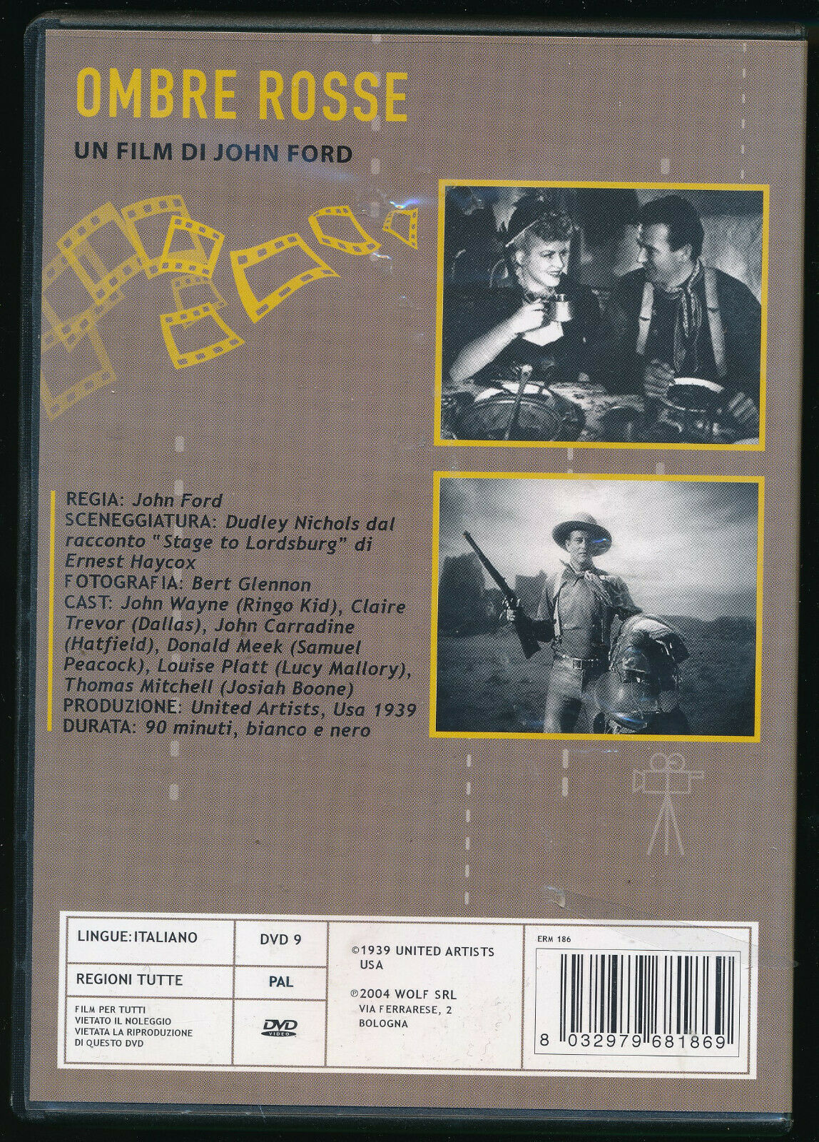 EBOND Ombre Rosse DVD DB703449