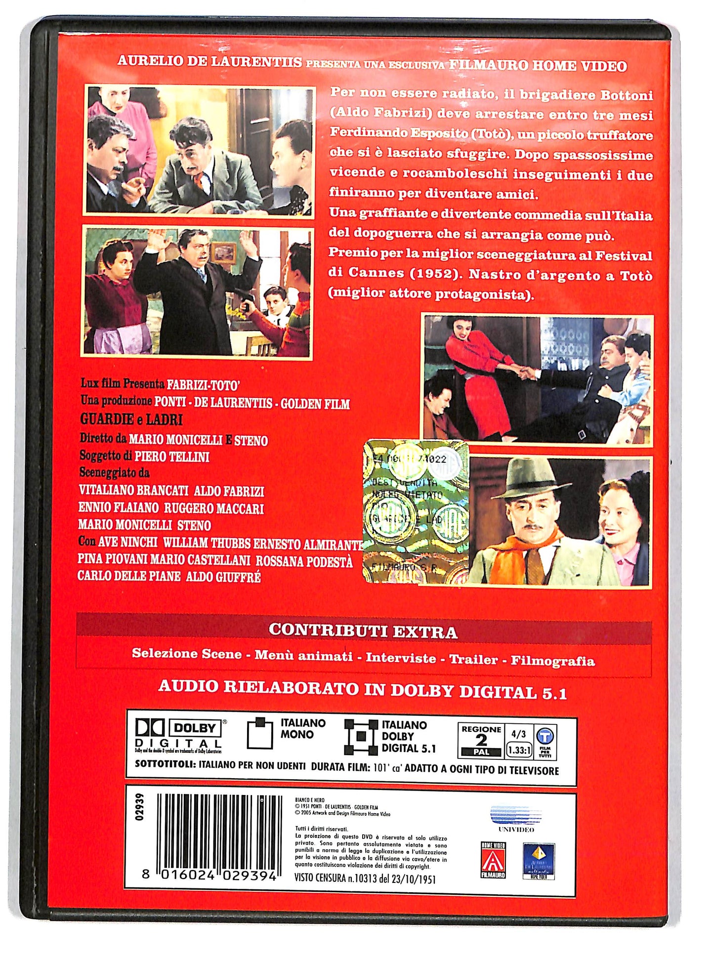 EBOND Guardie e ladri DVD DB703458