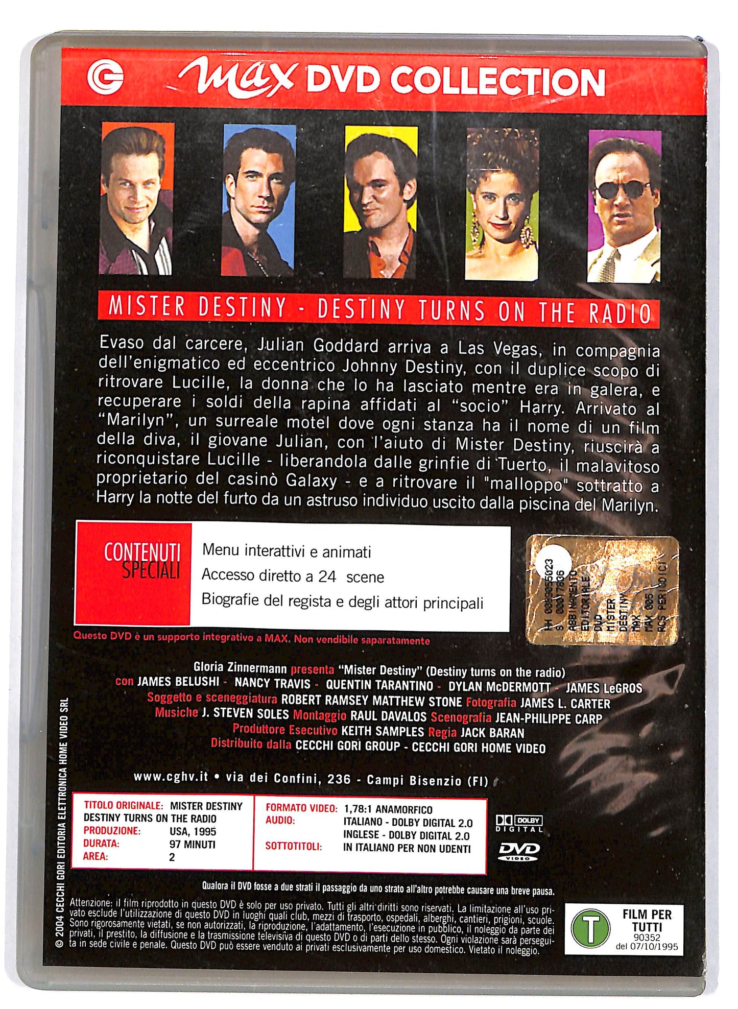 EBOND Mister Destiny EDITORIALE DVD DB703662