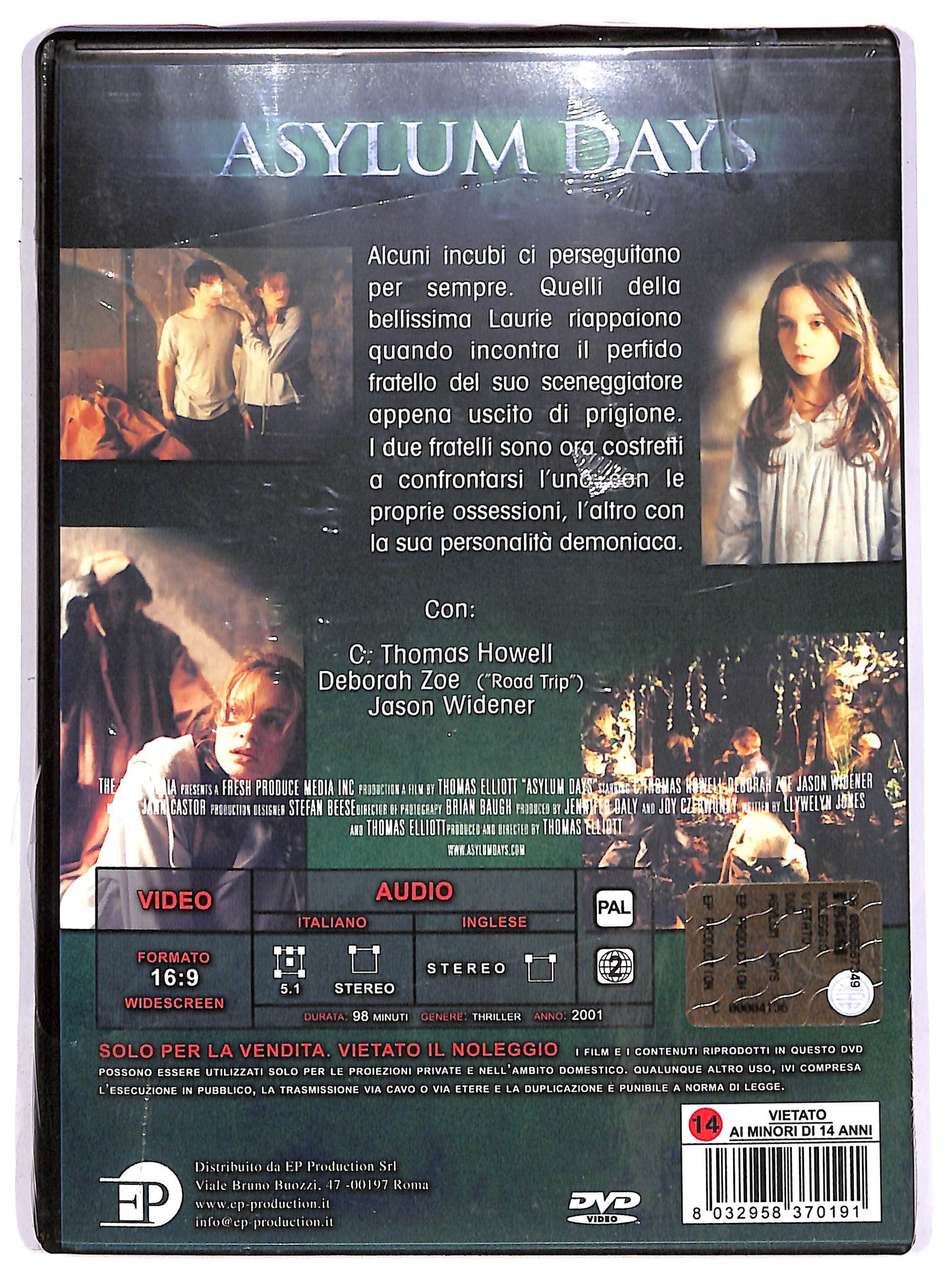 EBOND Asylum Days DVD DB703814